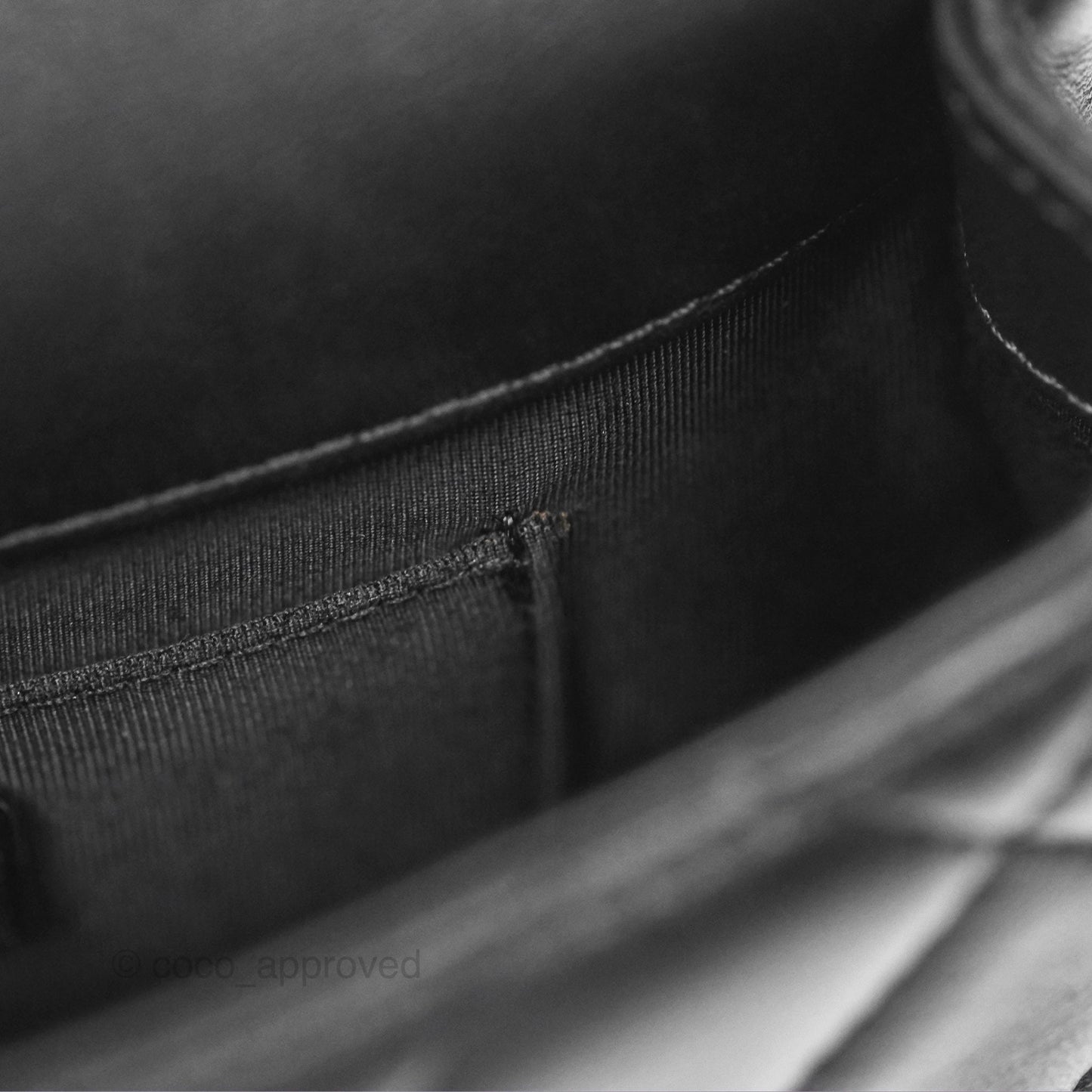Chanel Small My Precious Flap Black Lambskin Gold Hardware