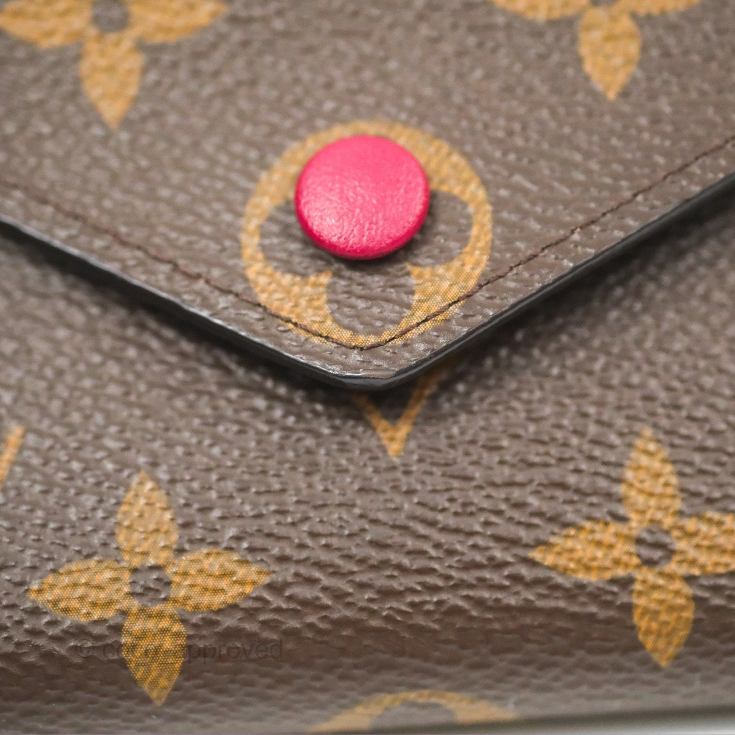 Louis Vuitton Victorine Wallet Monogram Canvas Fuchsia Pink