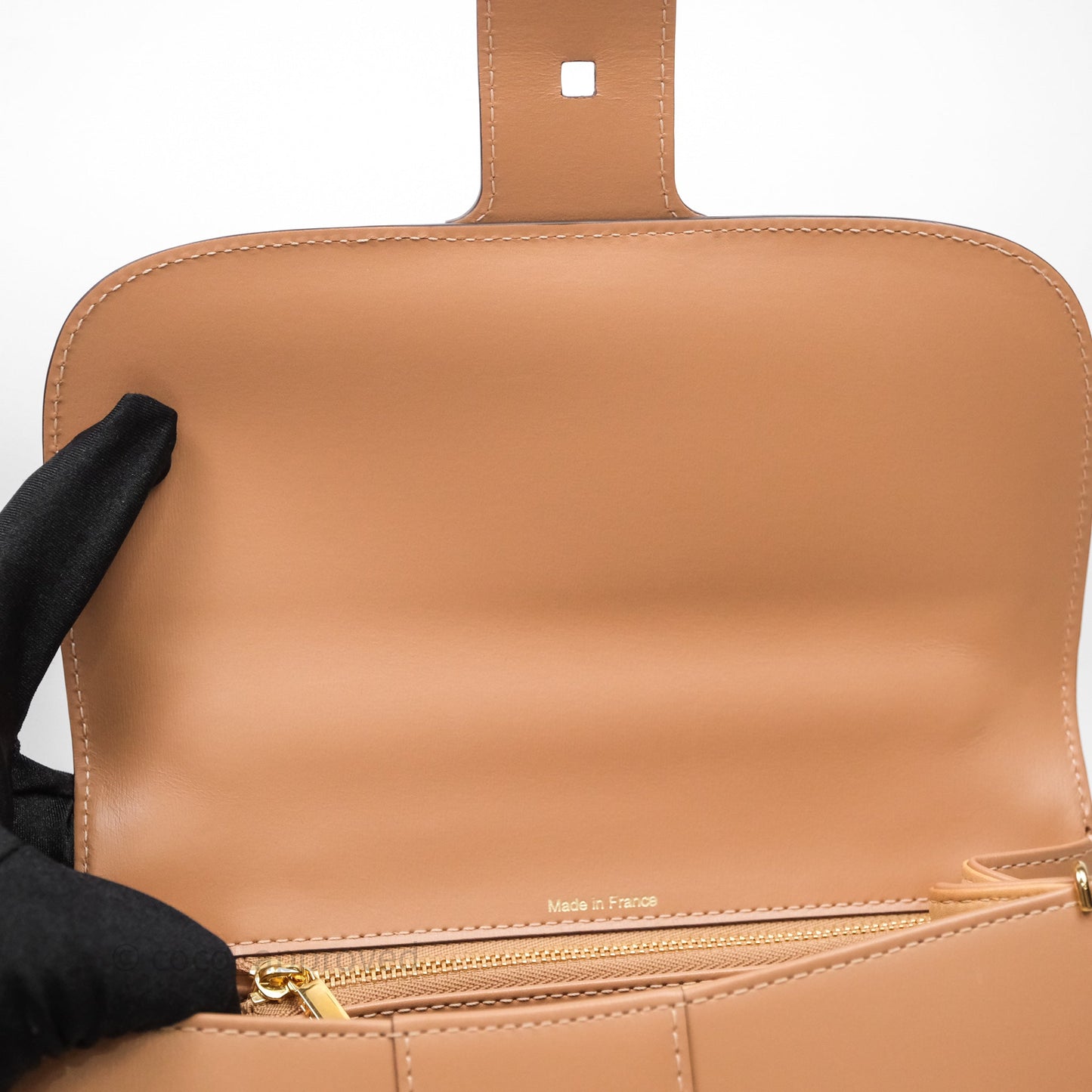 Delvaux Brillant PM Tender Beige Box Calf