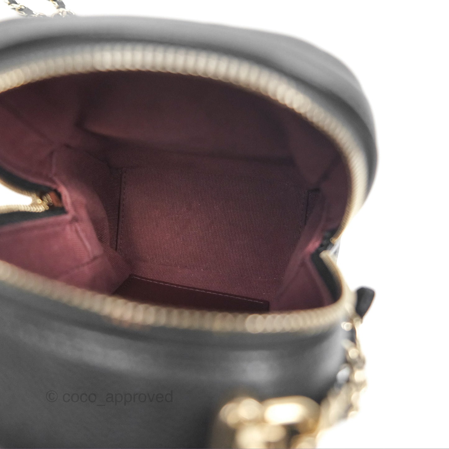 Chanel Classic Mini Backpack Black Caviar Gold Hardware