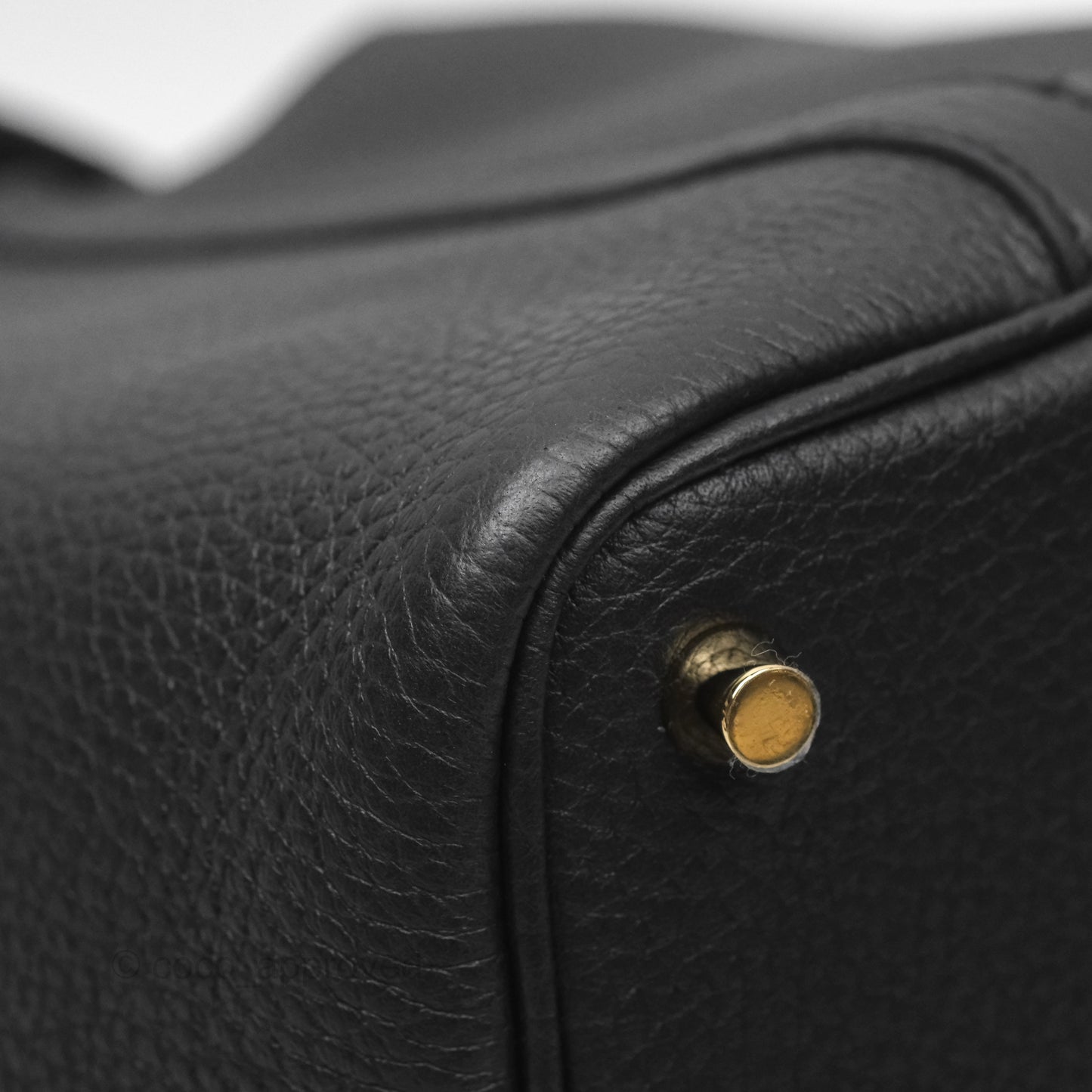 Hermès Picotin Lock 18 Noir 89 Taurillon Clemence Gold Hardware