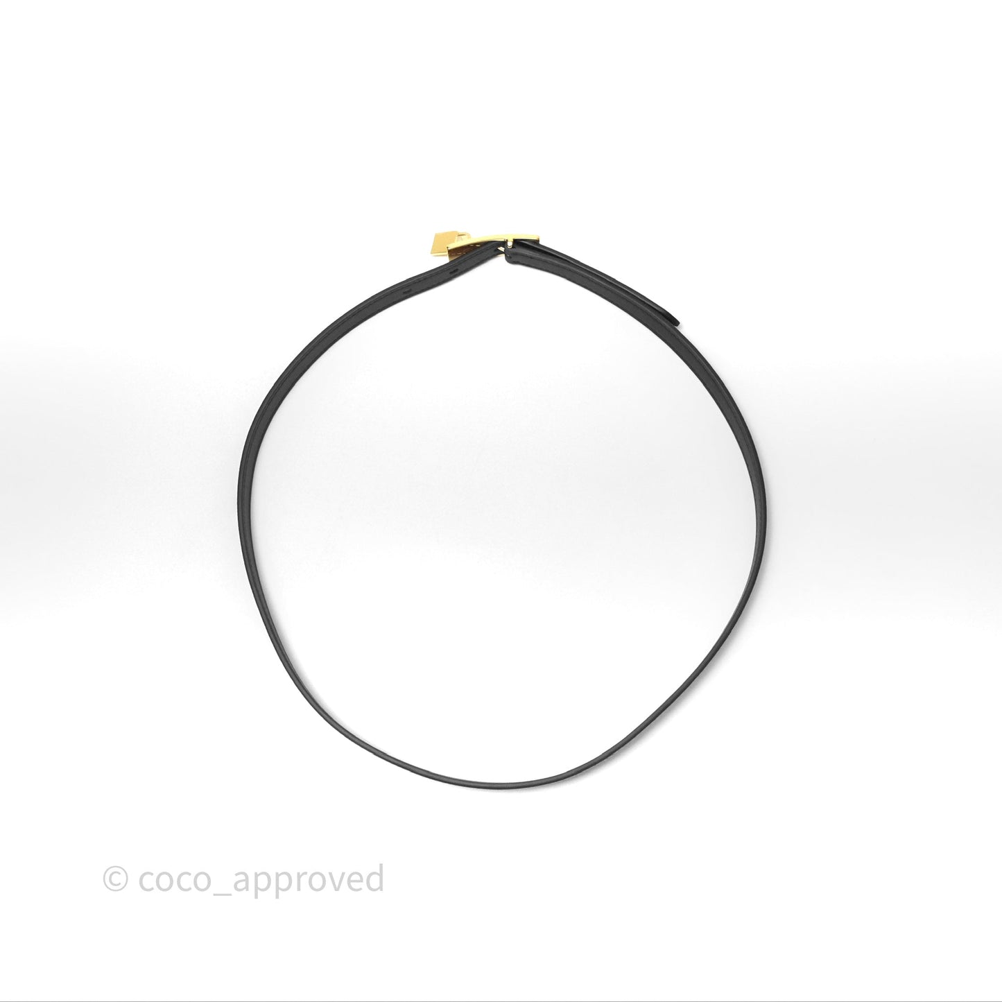 Hermès Swift/Epsom Lucky 15 Belt Gold Hardware