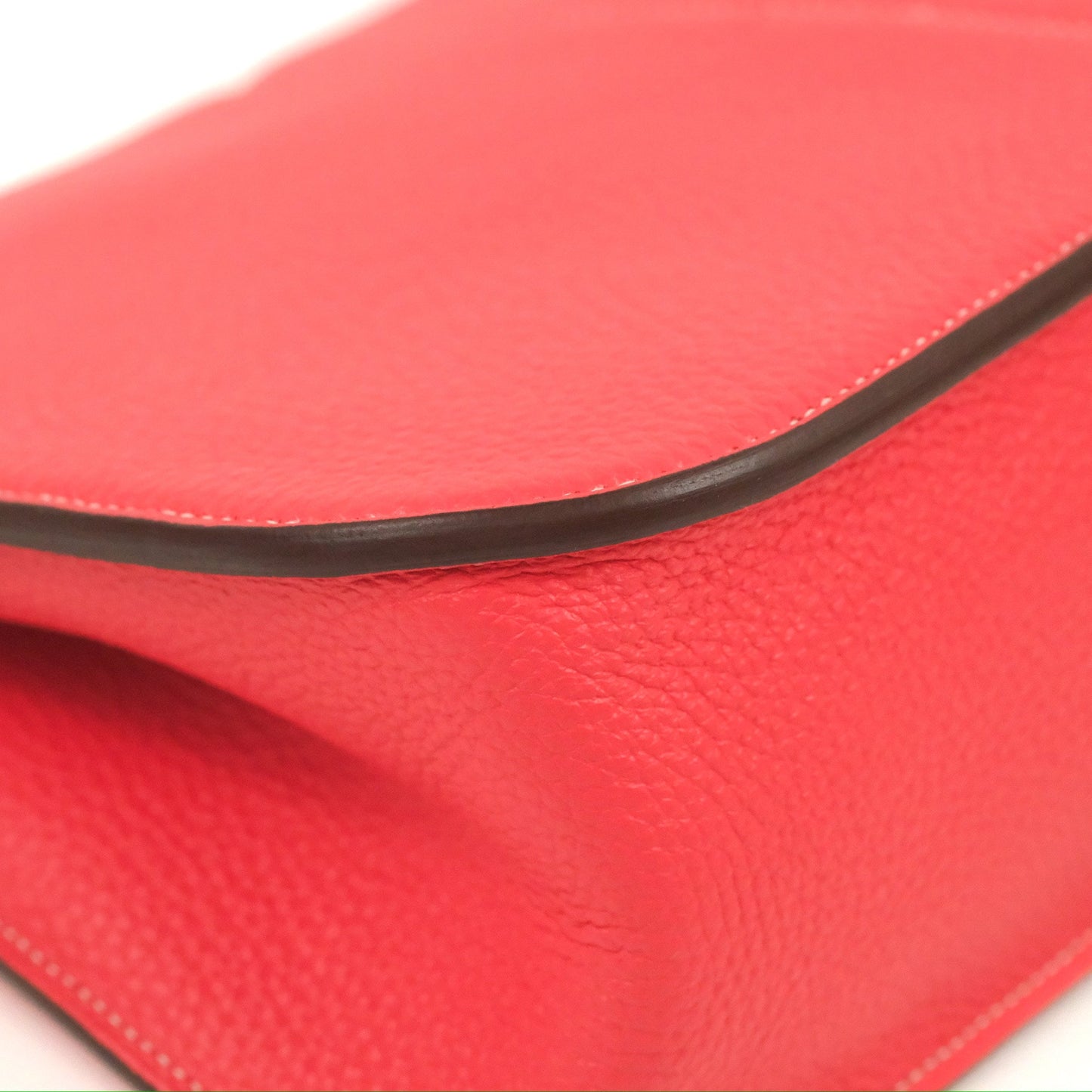 Hermès Halzan 31 Red Palladium Hardware