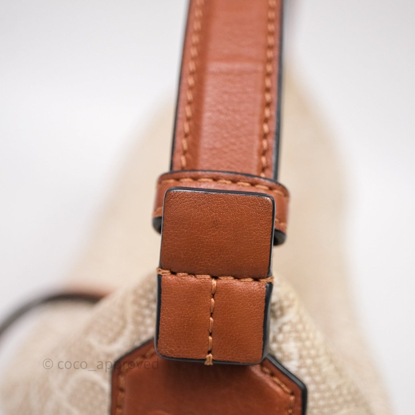Loewe Top Handle Cubi Bag Anagram Jacquard