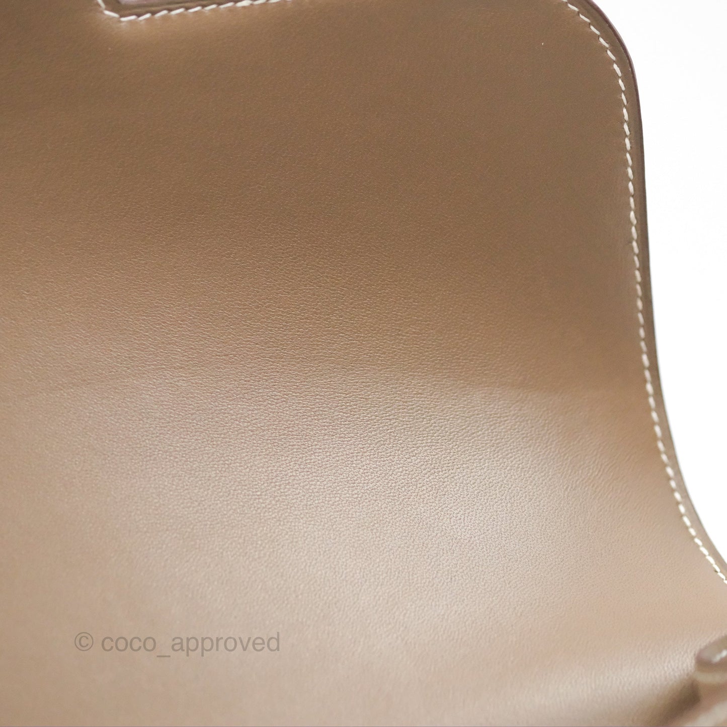 Hermès Constance 24 with Mirror Etoupe Epsom Gold Hardware