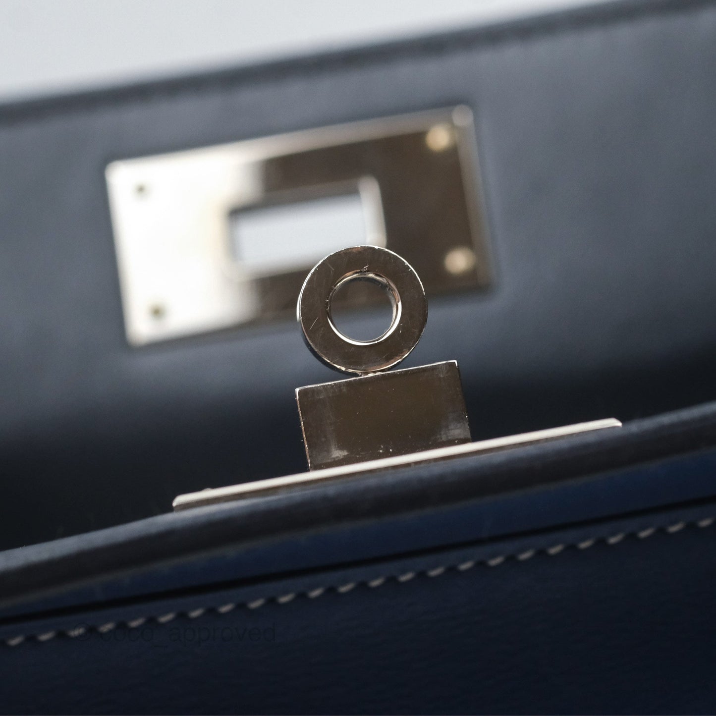 Hermès ToolBox 20 Bleu Agate R2 Swift Palladium Hardware