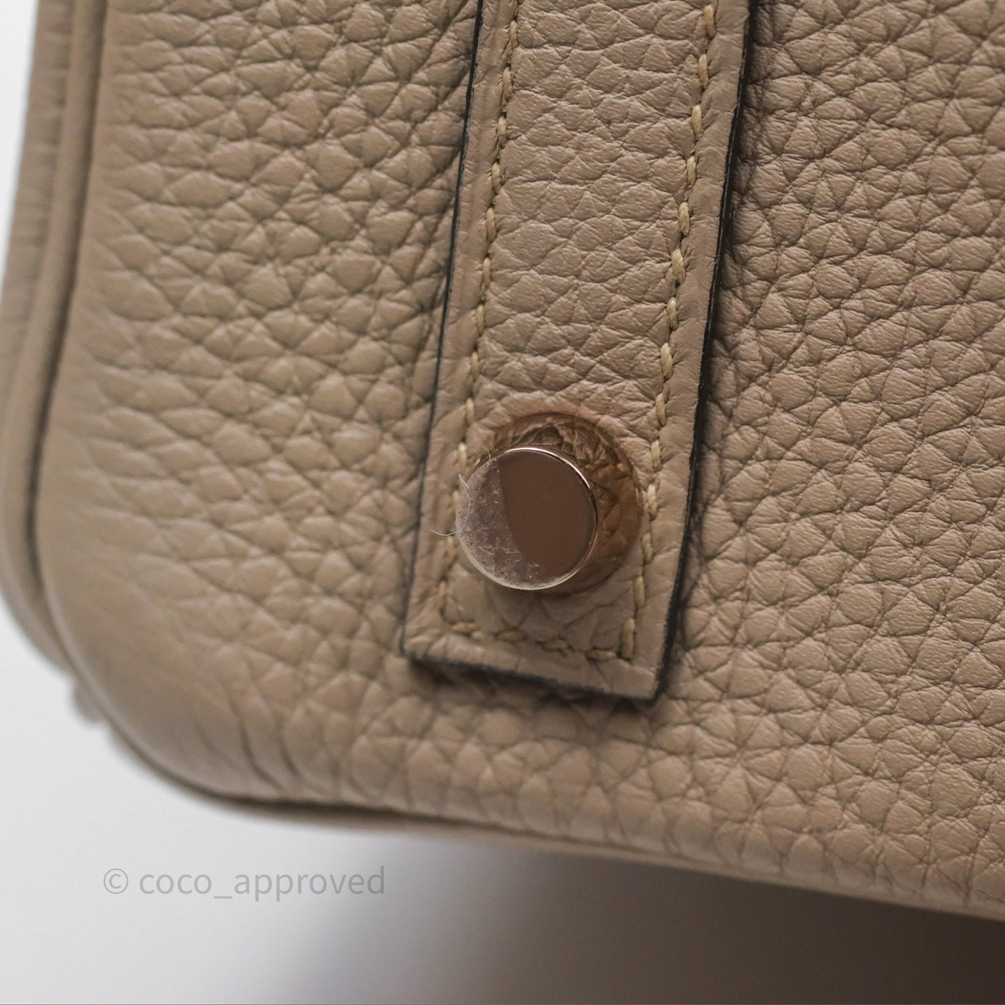 Hermès Birkin 30 Retourne Gris Asphalte M8 Togo Rose Gold Hardware