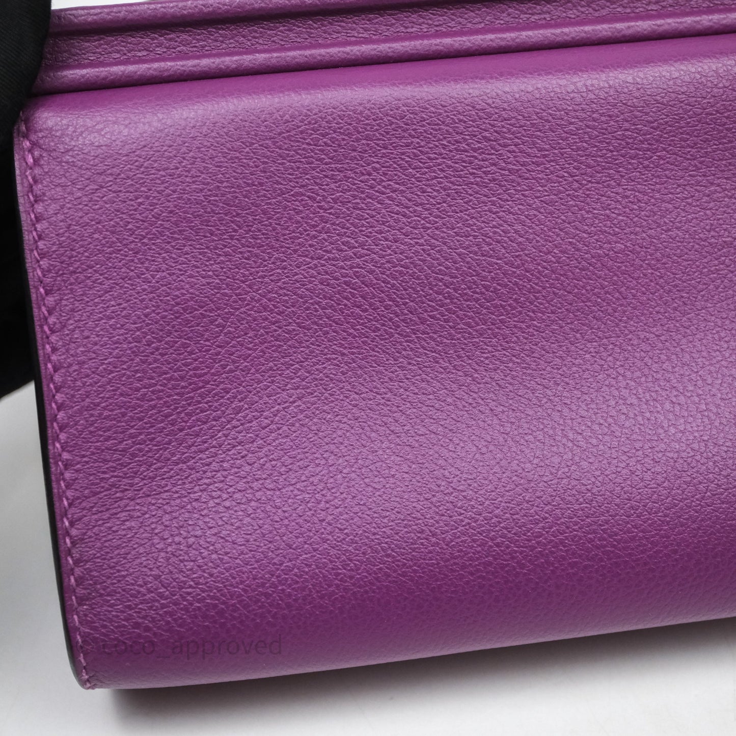 Hermes Clic H Bag Anemone P9 Veau Evercolor Palladium Hardware