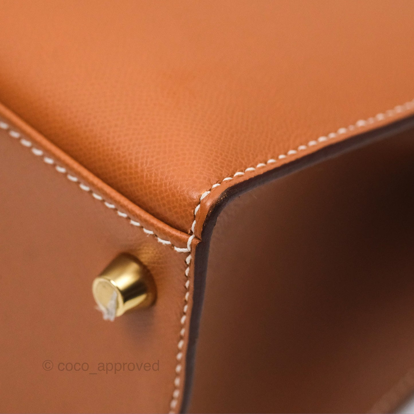 Hermès Kelly 28 Sellier Gold 37 Epsom Gold Hardware