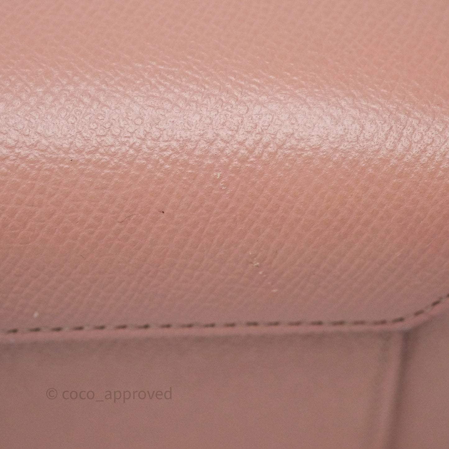 Celine Nano Belt Bag Vintage Pink Grained Calfskin Gold Hardware