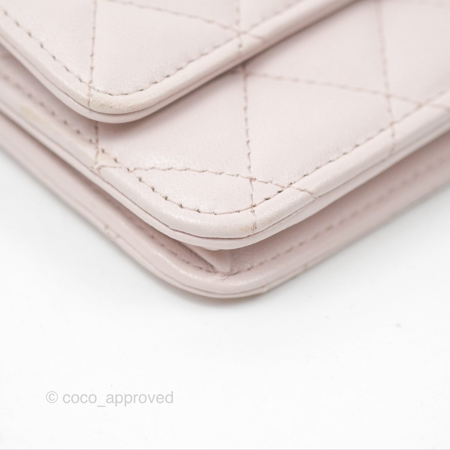 Chanel Trendy CC WOC Quilted Pink Lambskin Gold Hardware