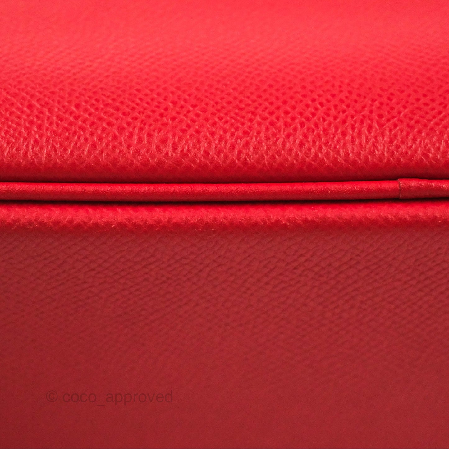 Hermès Candy Birkin 30 Rouge Casque/Blue Thalassa Epsom Permabrass Hardware