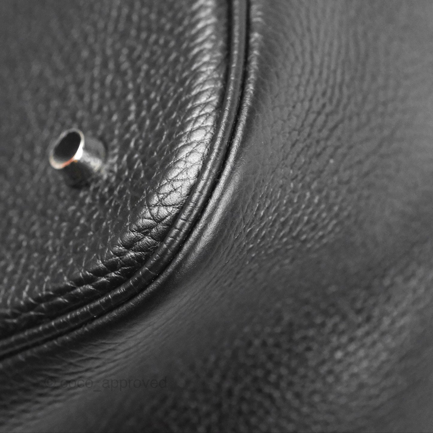 Hermès Picotin TGM 30 Black Clemence Palladium Hardware