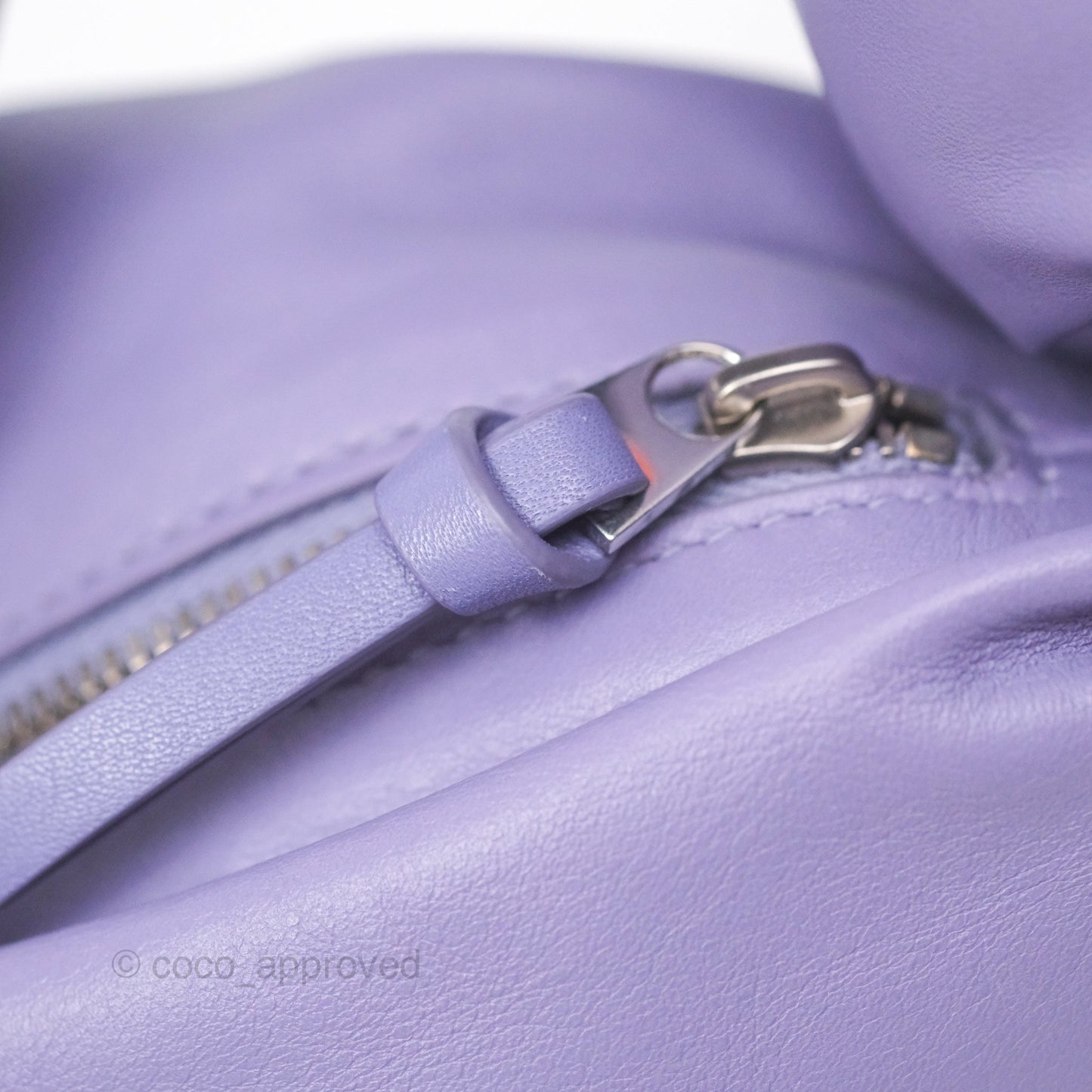 Bottega Veneta Nappa Mini Double Knot Bag Lavender
