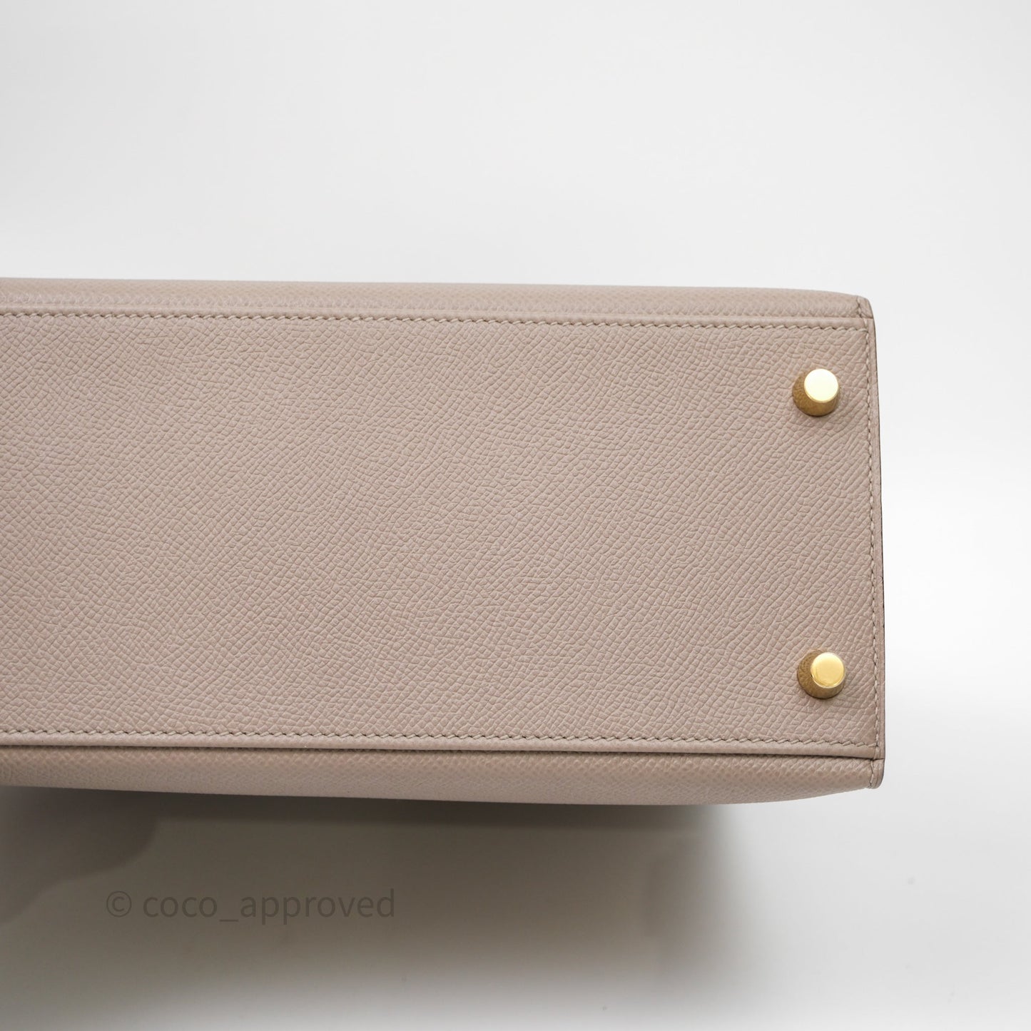 Hermès Kelly 28 Gris Asphalte Epsom Gold Hardware
