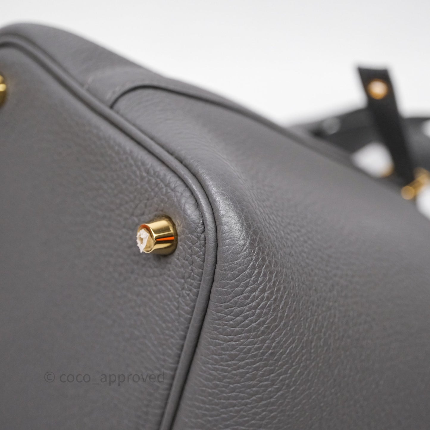 Hermès Picotin Lock 18 Graphite 88 Taurillon Maurice Gold Hardware