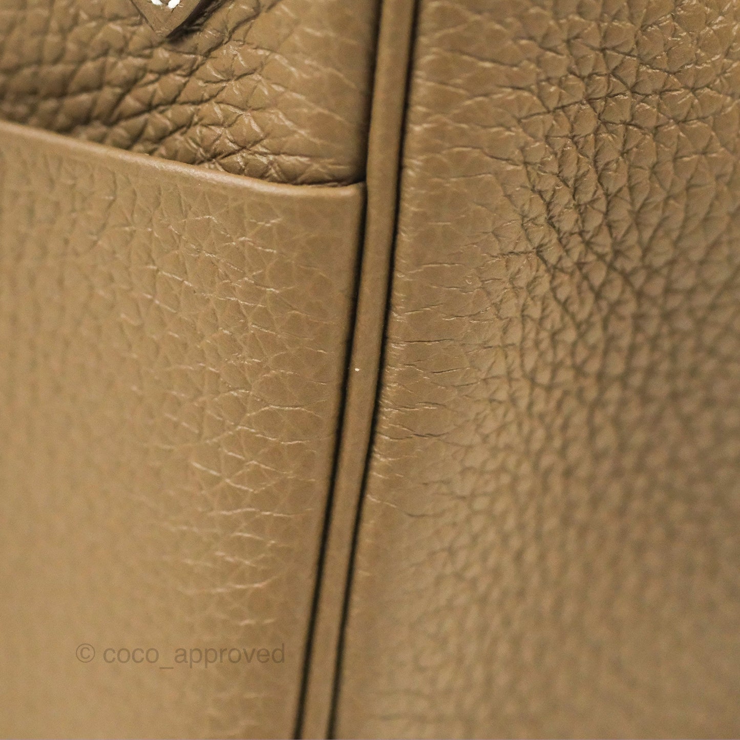 Hermès Lindy 26 Etoupe Clemence Palladium Hardware