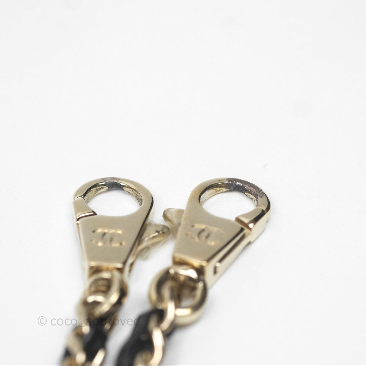 Chanel Small Coco Handle Quilted Black Caviar Gold Hardware