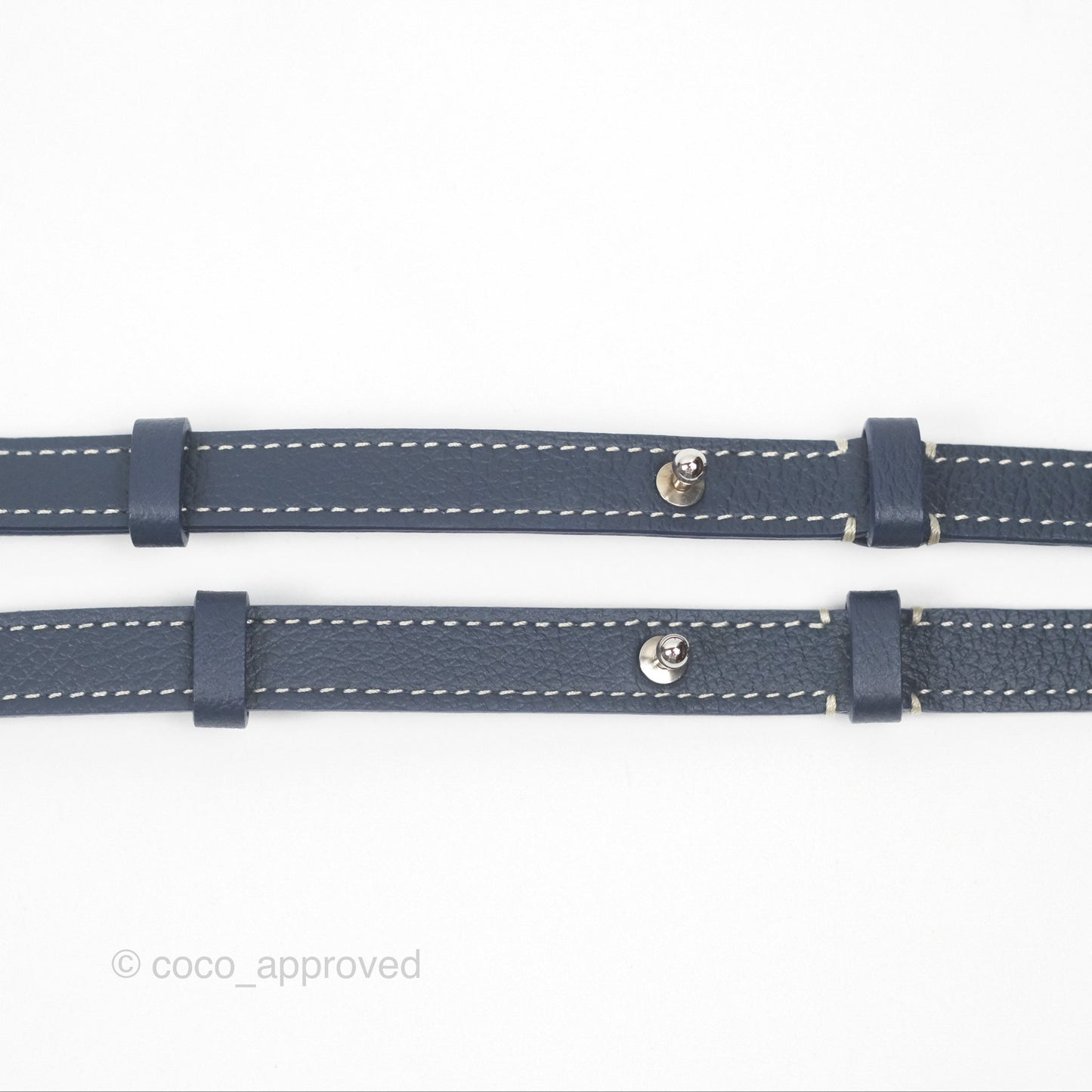 Goyard Mini Alpin Backpack Navy Blue Goyardine Calfskin