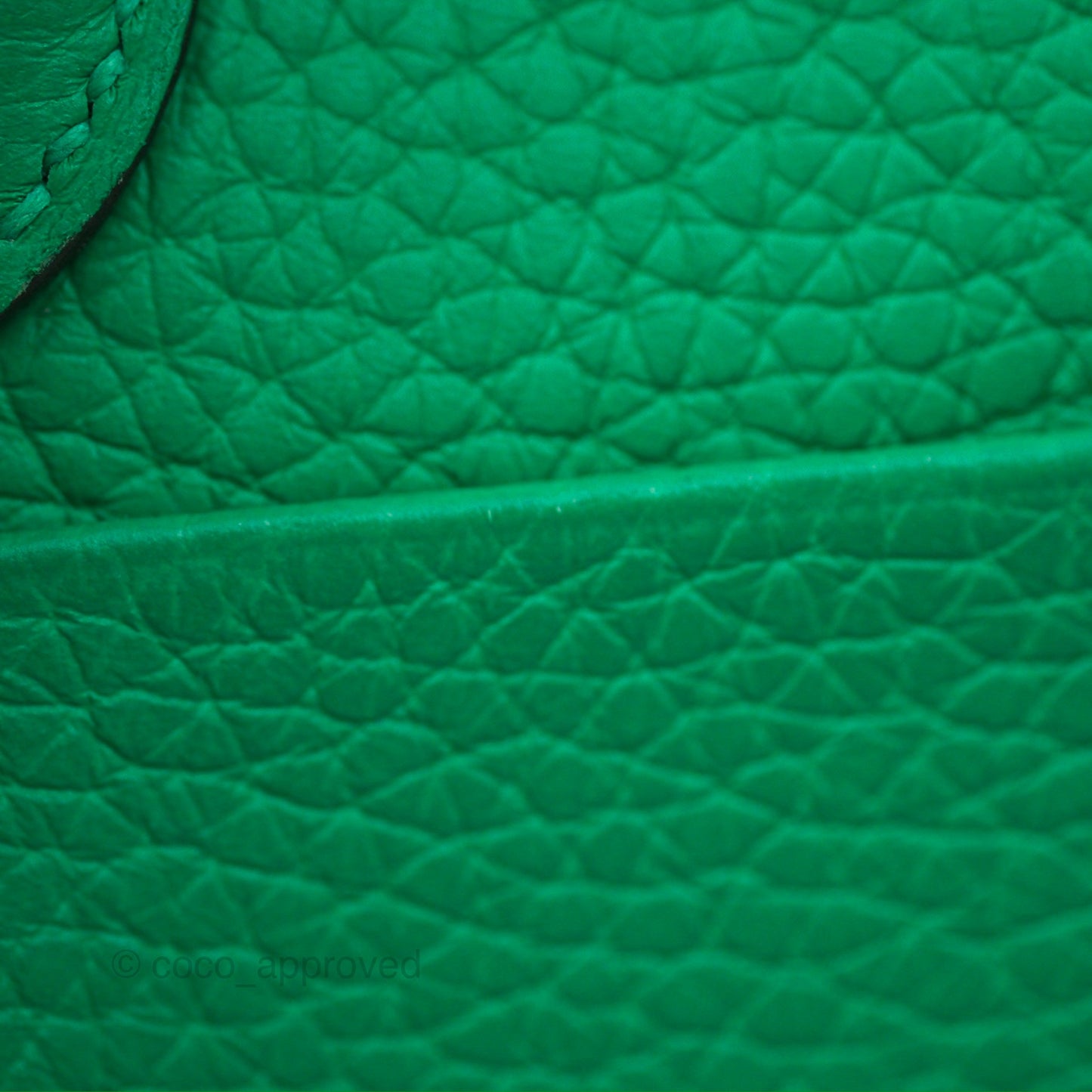 Hermès Mini Lindy 20 Menthe 6W Clemence Palladium Hardware