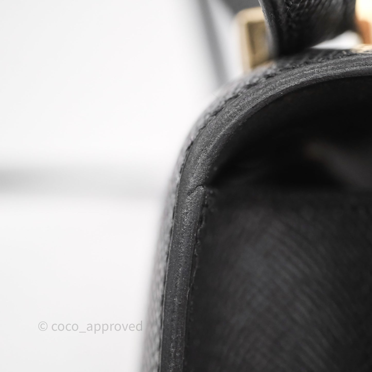 Hermès Constance Elan Plomb 8P Epsom Gold Hardware