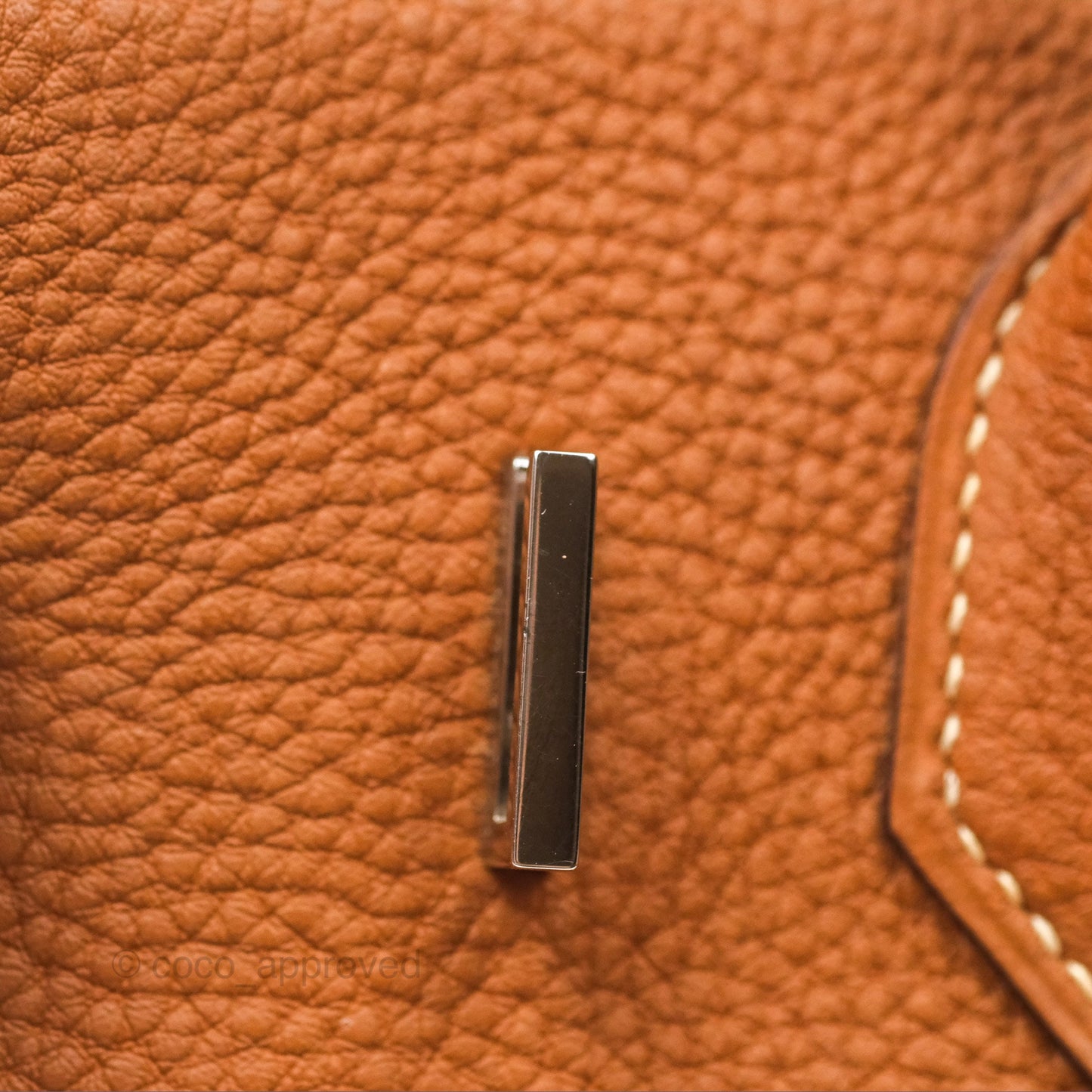 Hermès Birkin 30 Retourne Gold 37 Clemence Palladium Hardware