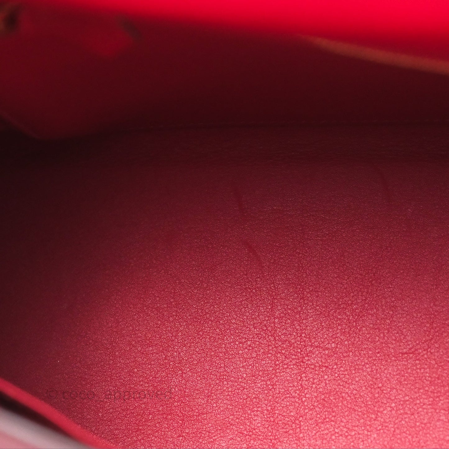 Hermès Kelly II 25 Retourne Swift Rouge Piment 5X Gold Hardware