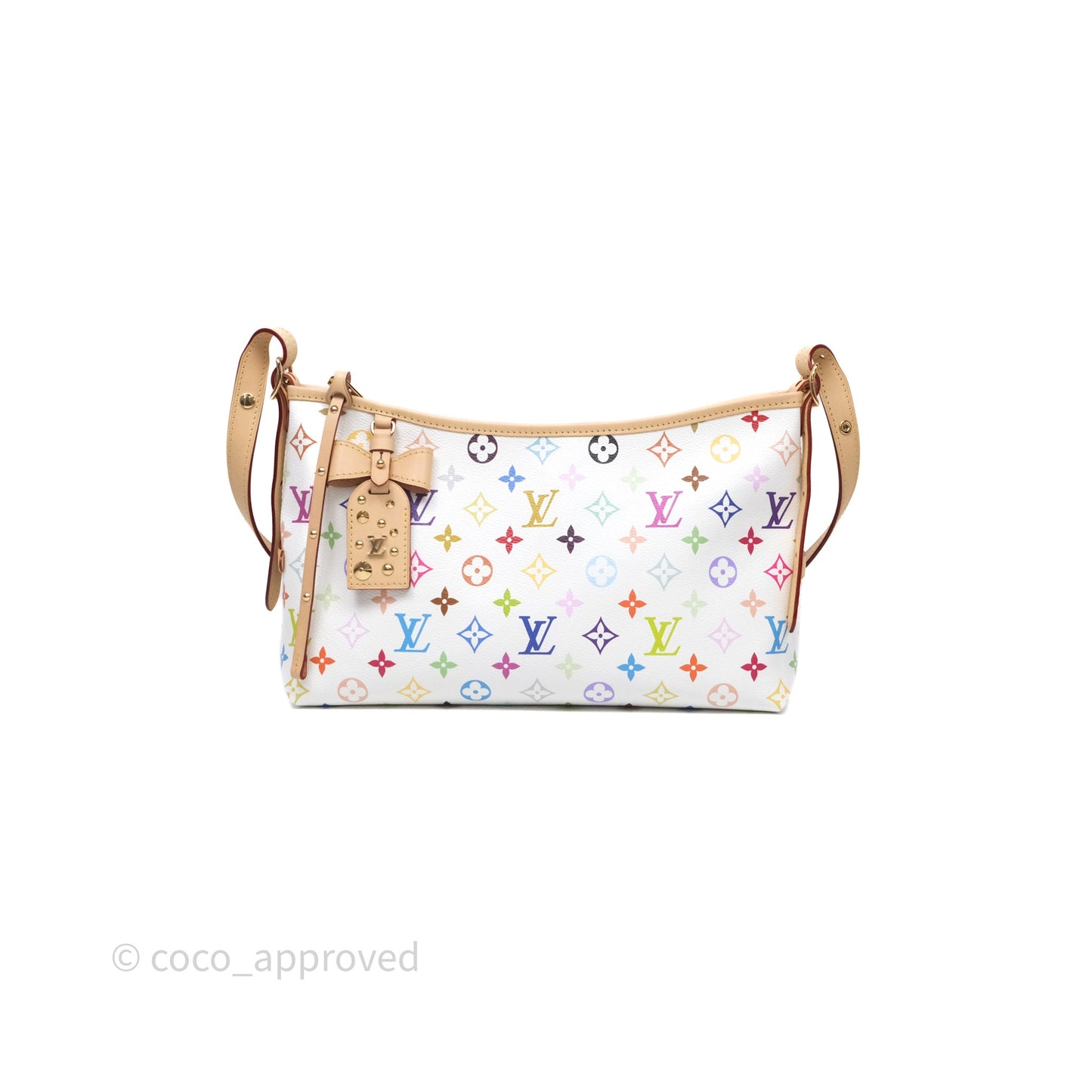 Louis Vuitton x Murakami Carryall East West White Monogram Multicolor
