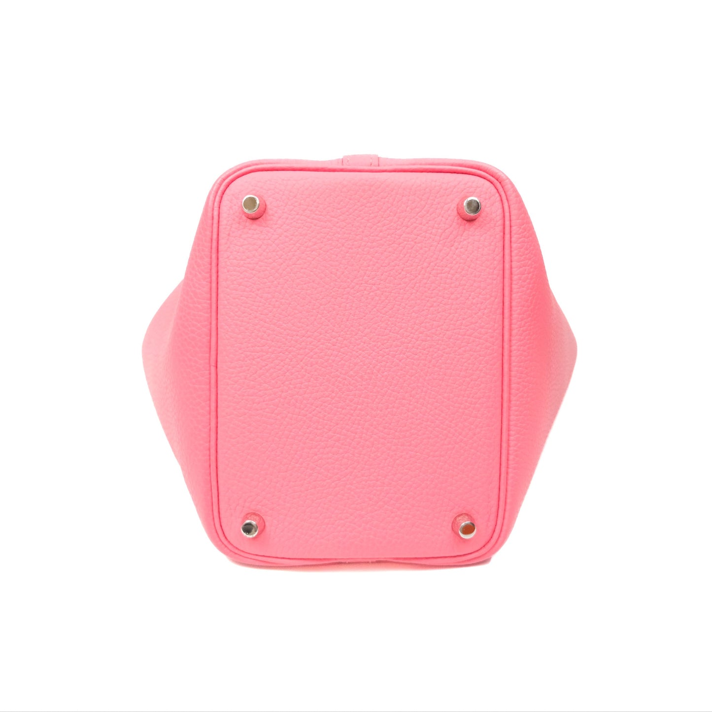 Hermès Picotin Lock 18 Eclat Rose Azalee Clemence/ Terre Battue Swift Palladium Hardware