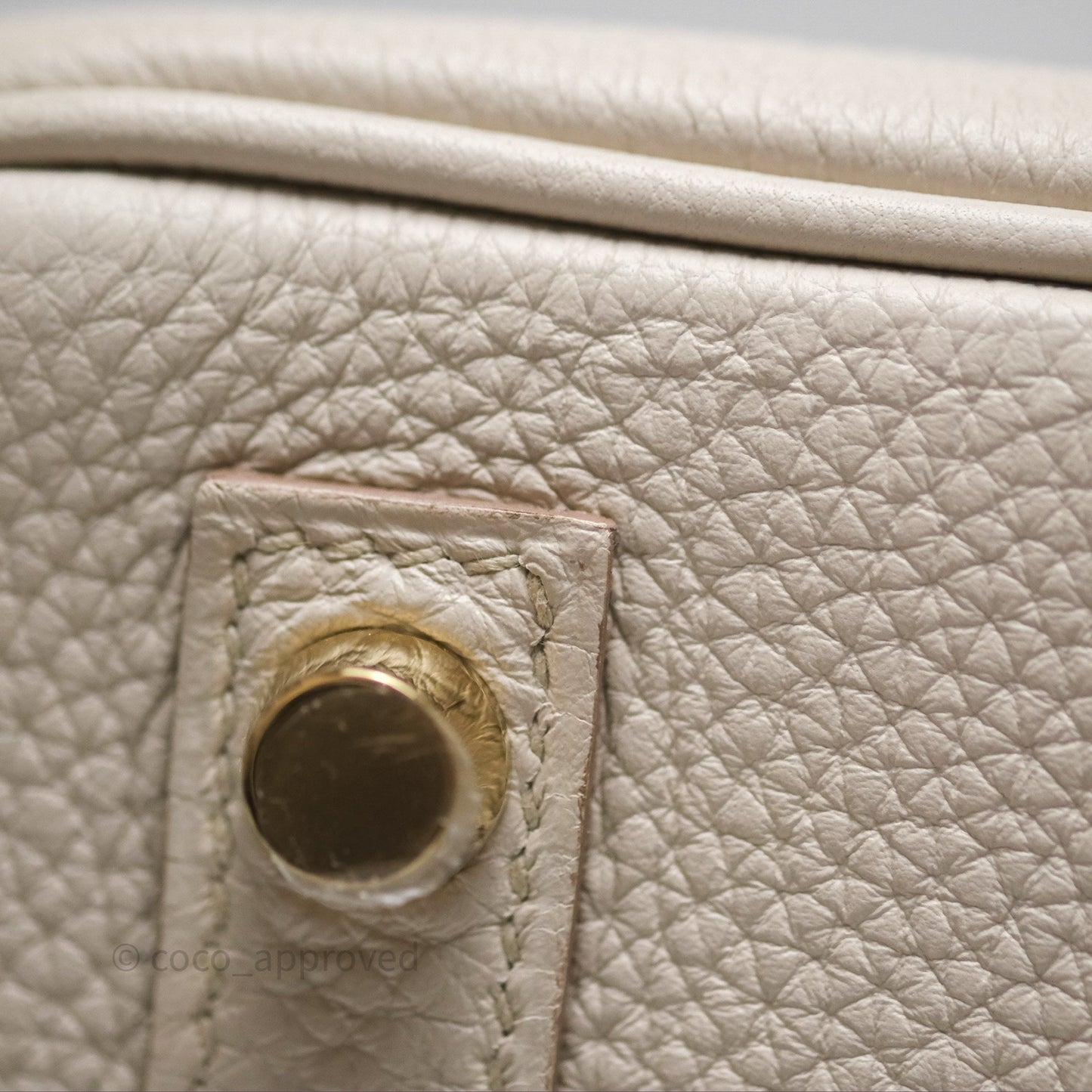 Hermès Birkin 30 Retourne Beton 8L Togo Gold Hardware