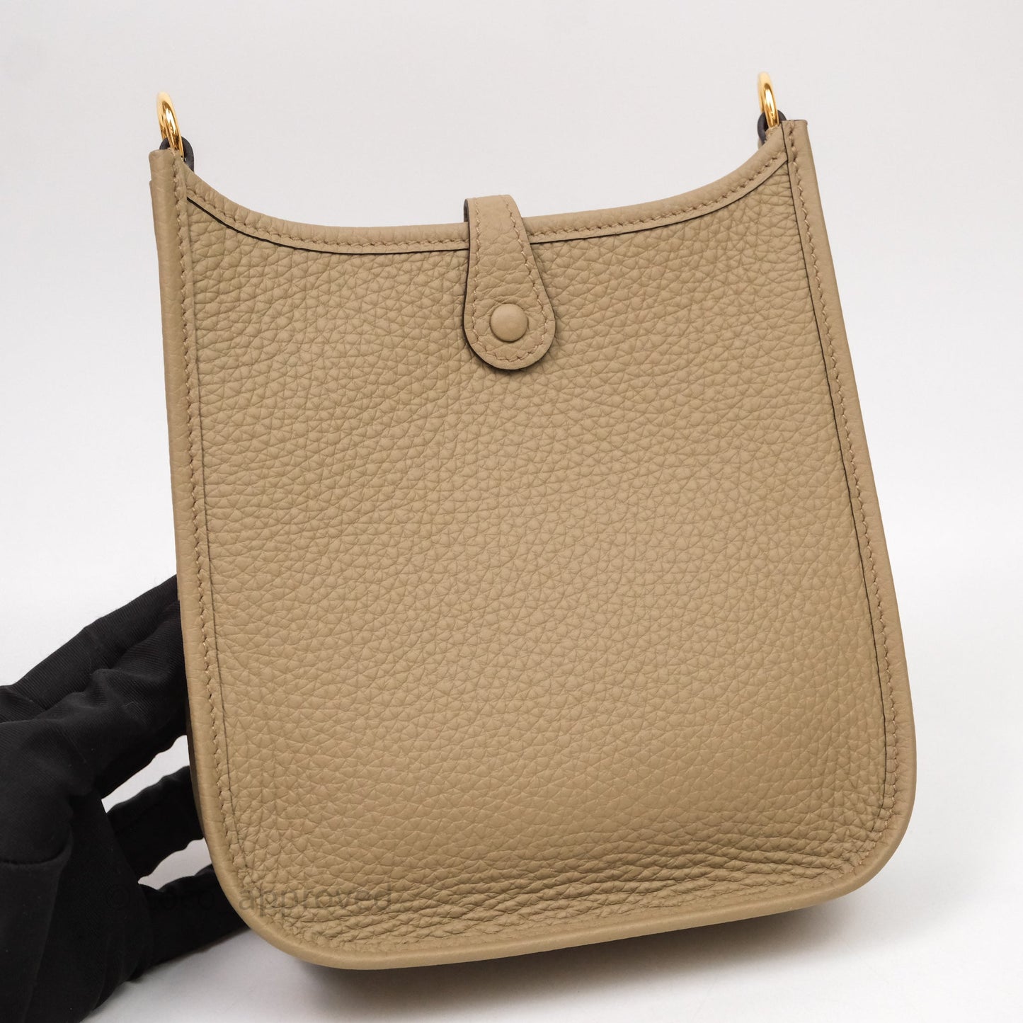 Hermes Mini Evelyne 16 Amazone Beige Marfa 8Q Gold Hardware