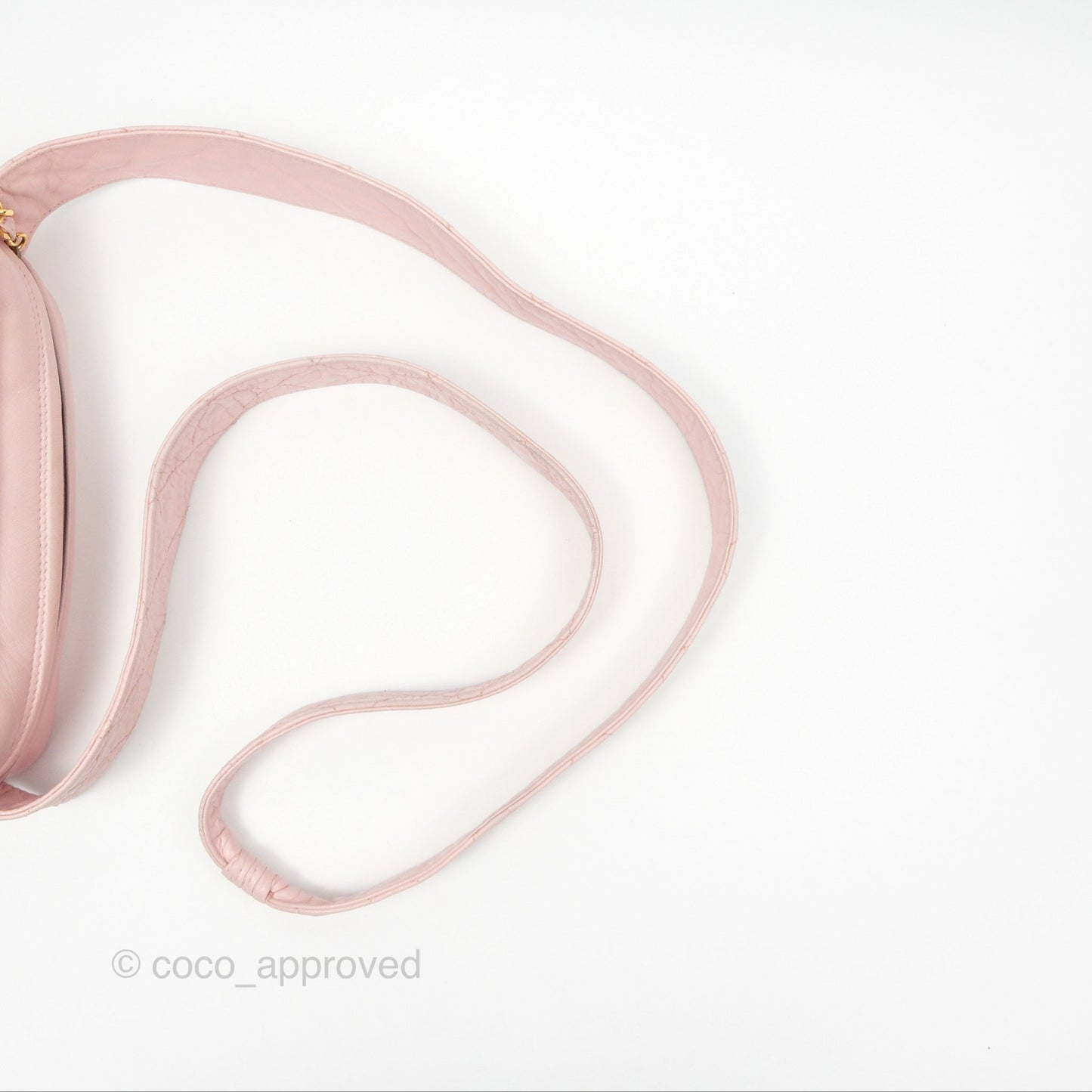 Chanel Vintage Camera Bag Pink Lambskin Gold Hardware