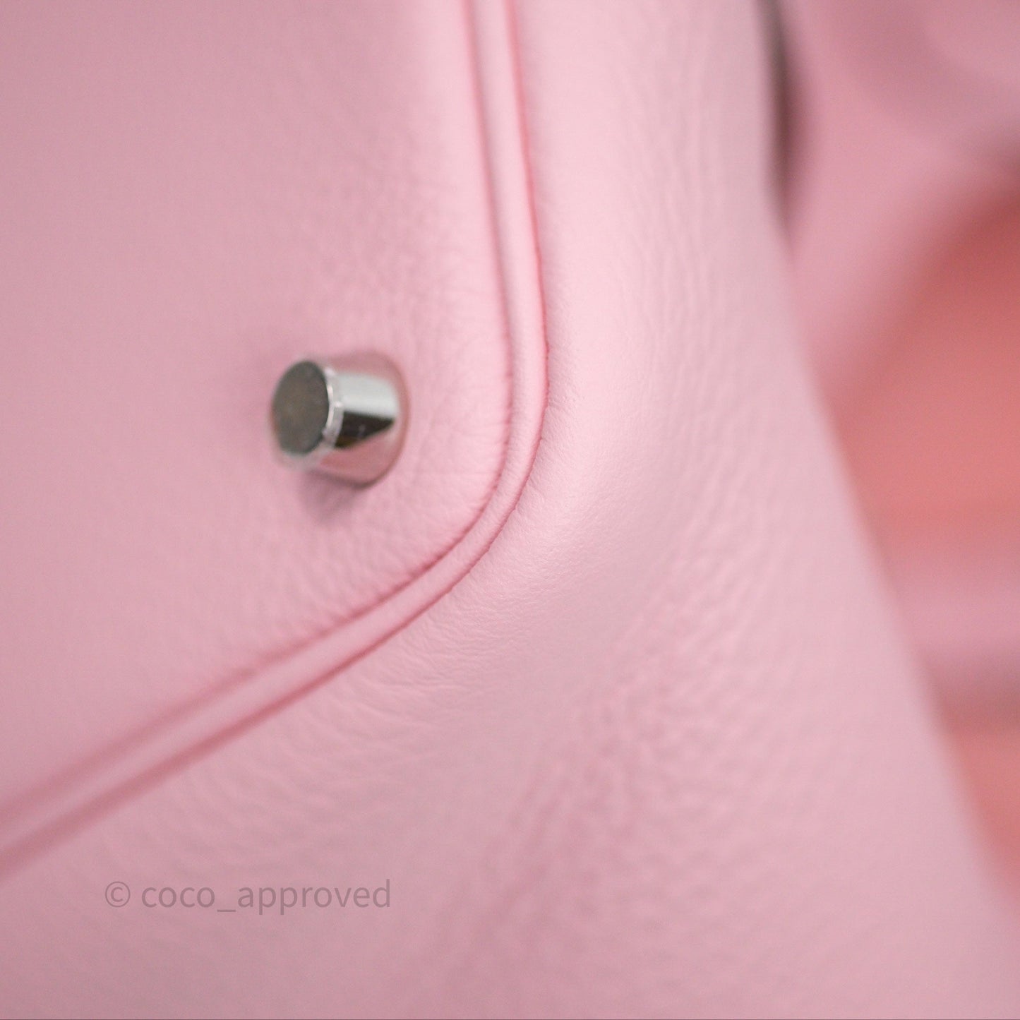 Hermès Picotin 18 Rose Sakura 3Q Clemence Palladium Hardware