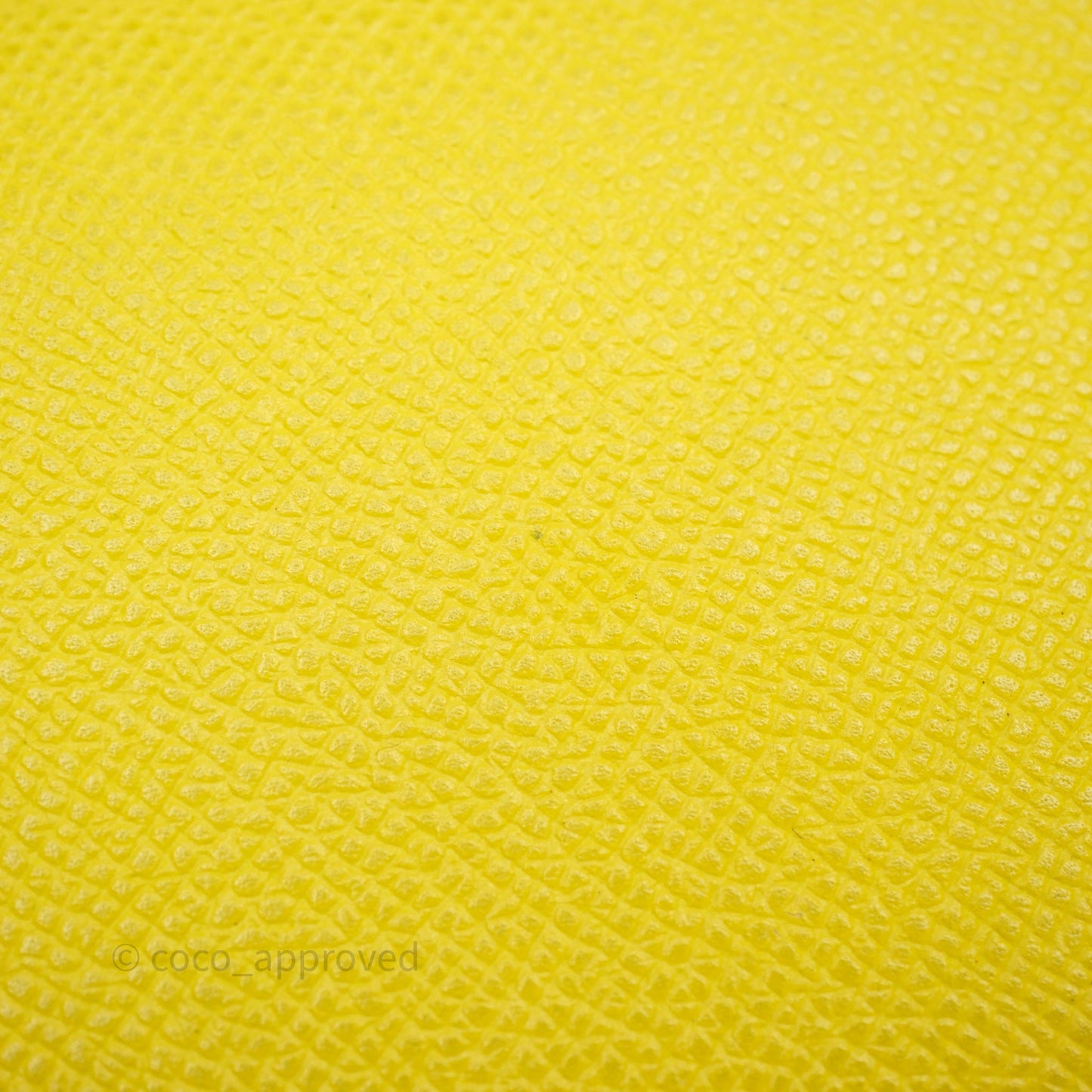 Hermès Silk In Compact Wallet Yellow Epsom