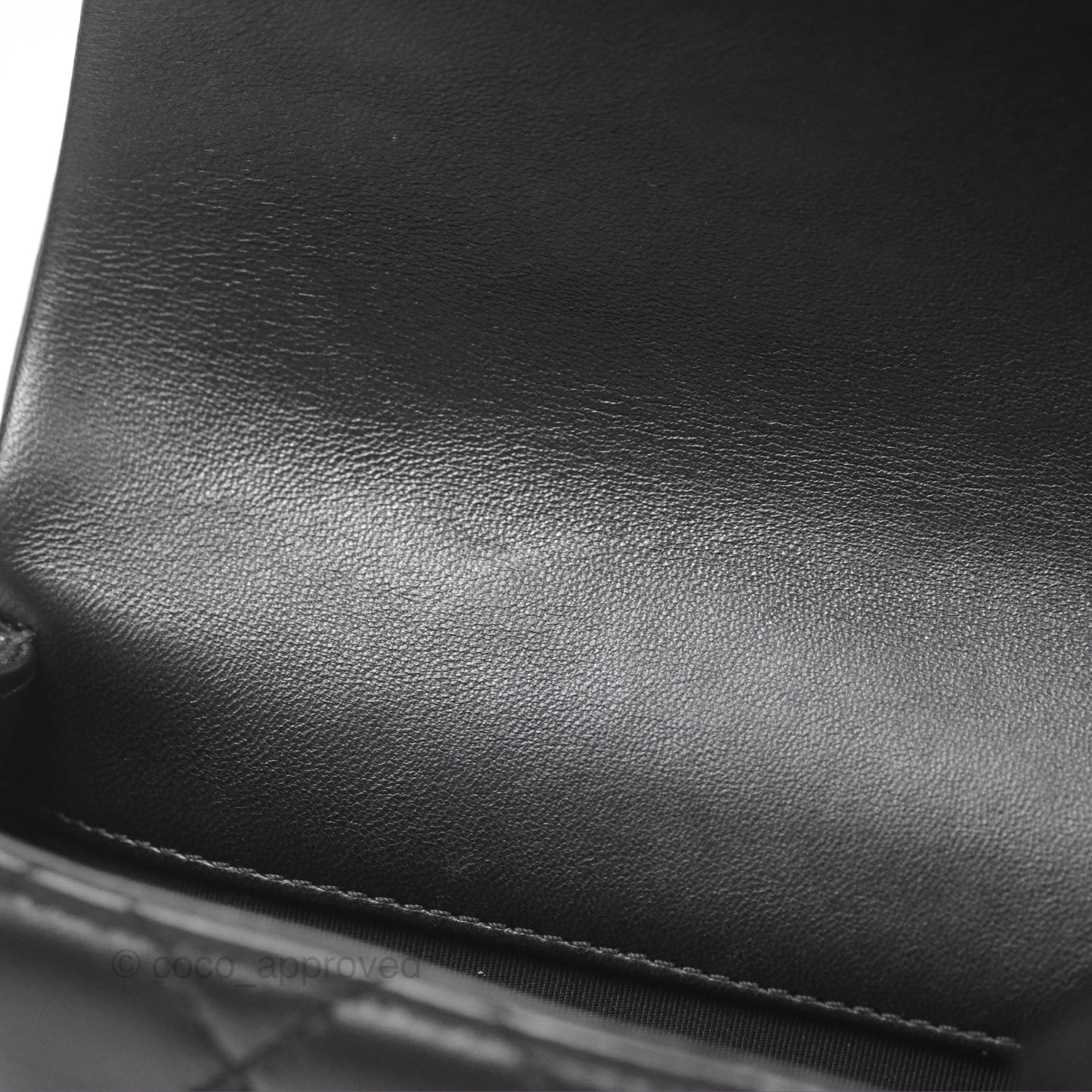 Chanel Small My Precious Flap Black Lambskin Gold Hardware