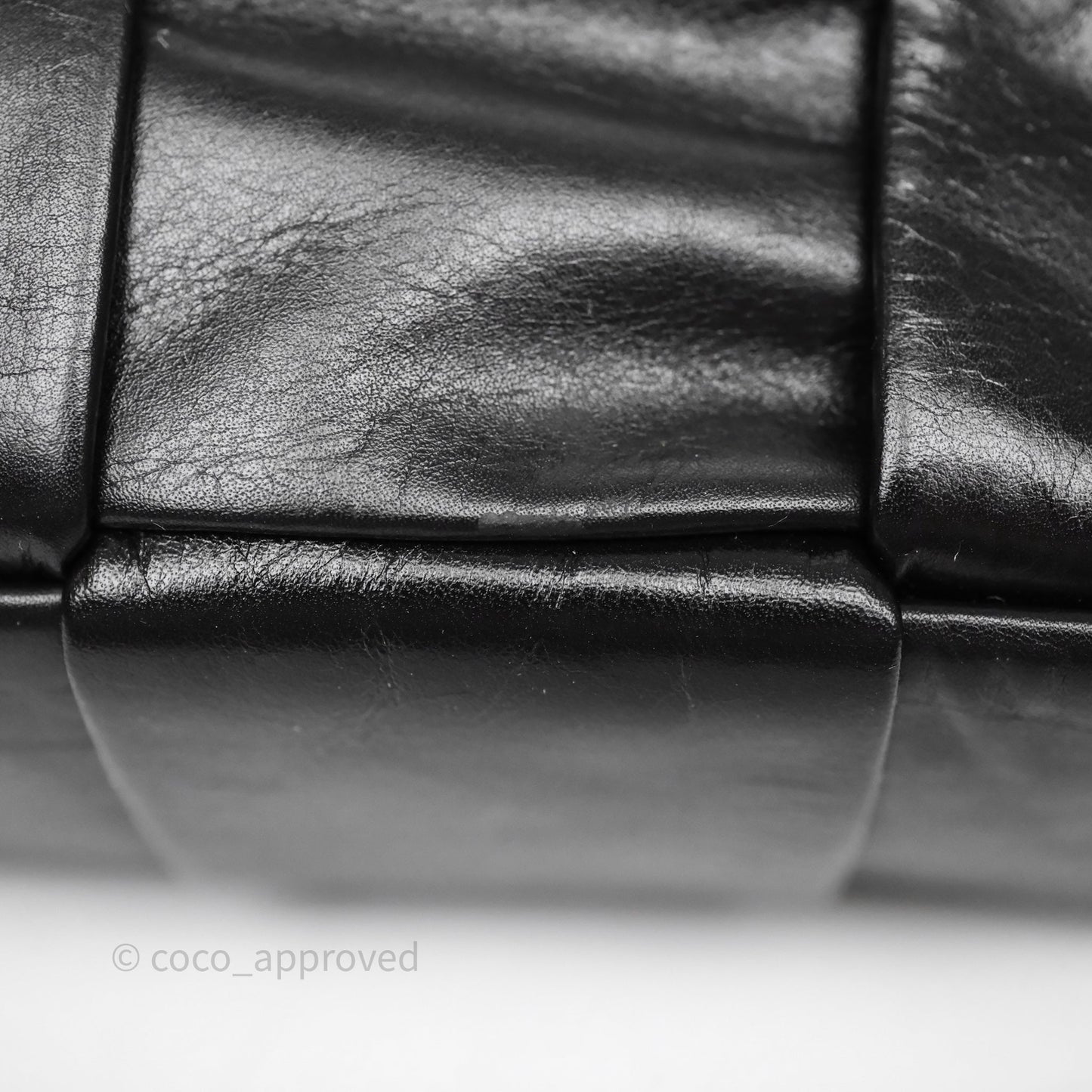 Bottega Veneta Cassette Stretch Belt Bag Maxi Black Intrecciato Leather