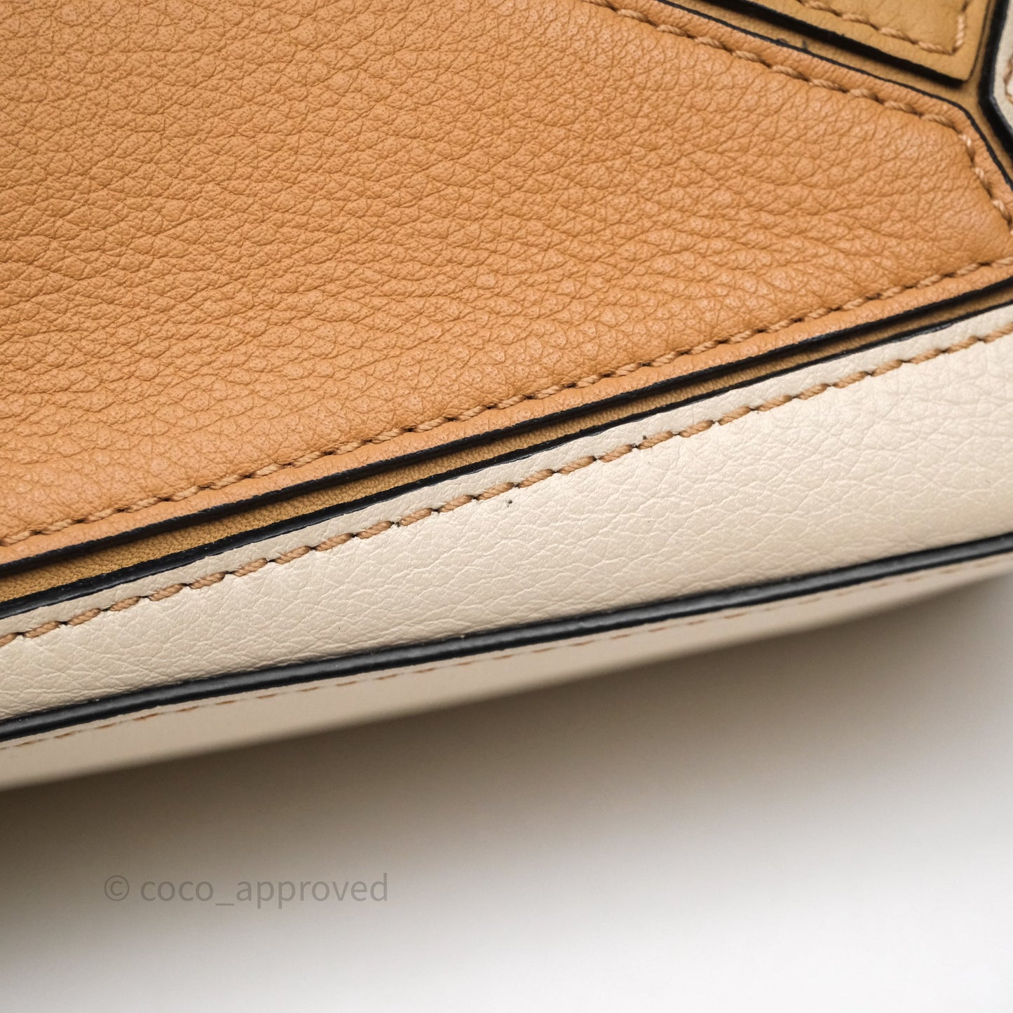 Loewe Mini Puzzle Bag Dune & Warm Desert