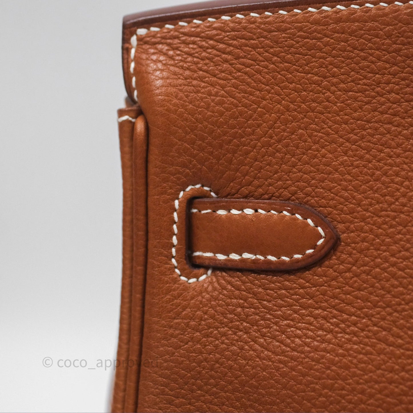 Hermès Birkin 25 Retourne Fauve 34 Barenia Gold Hardware