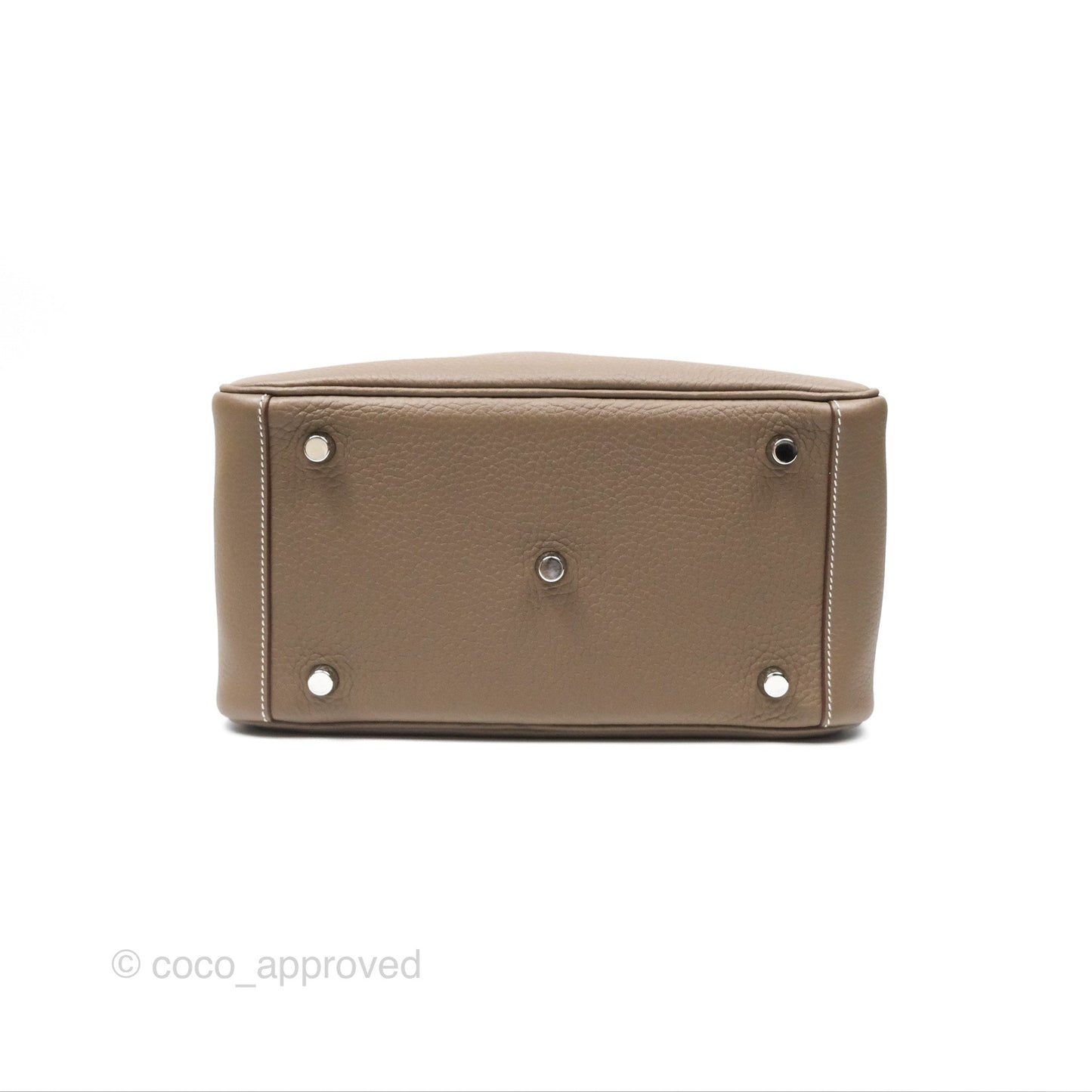 Hermès Lindy 26 Etoupe 18 Clemence Palladium Hardware