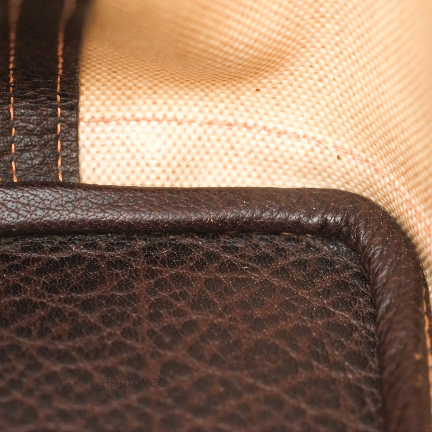 Hermès Garden Party 30 Canvas Brown/ Natural