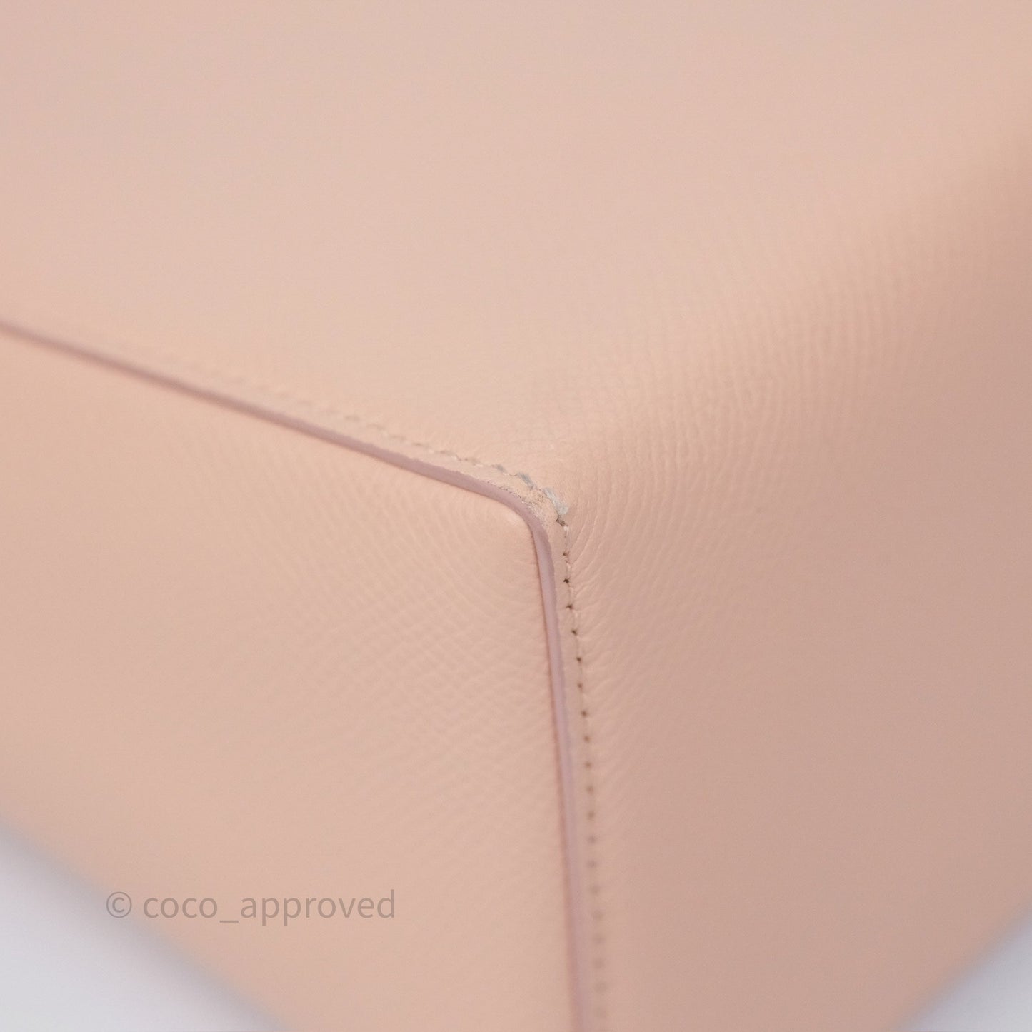 Loro Piana Extra Bag L27 Pink Calfskin Silver Hardware