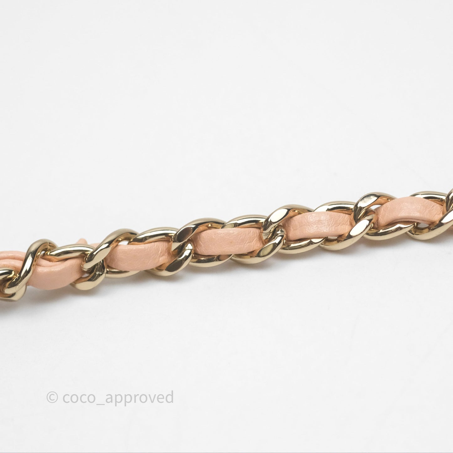 Chanel Small Coco Handle Quilted Pink Beige Caviar Gold Hardware