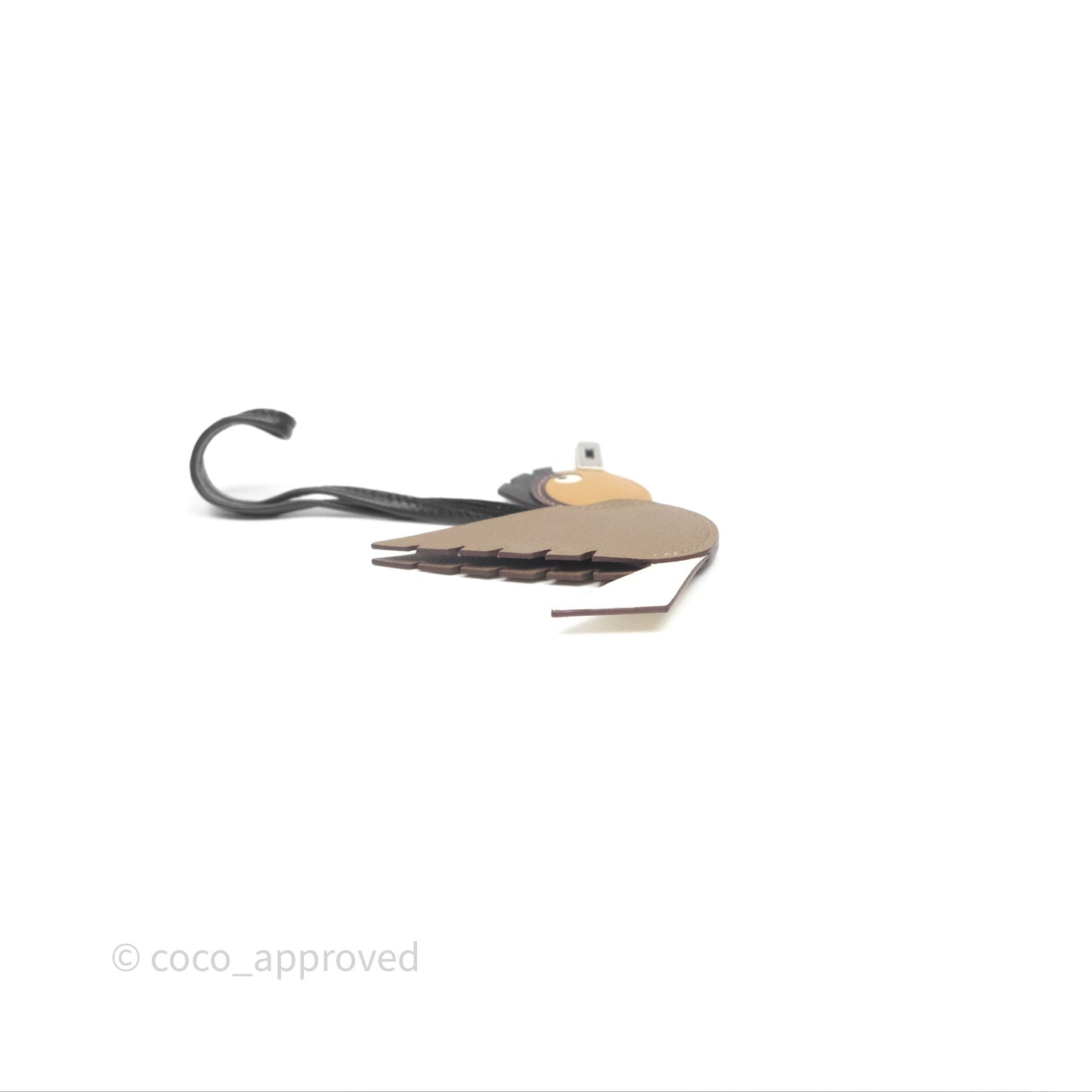 Hermès Birdy Charm Epsom Palladium Hardware