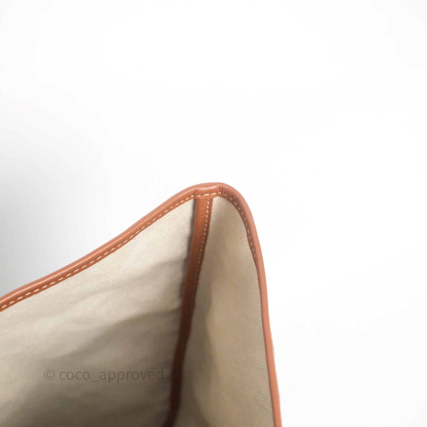 Goyard Saint Louis Tote Bag GM Black/Tan