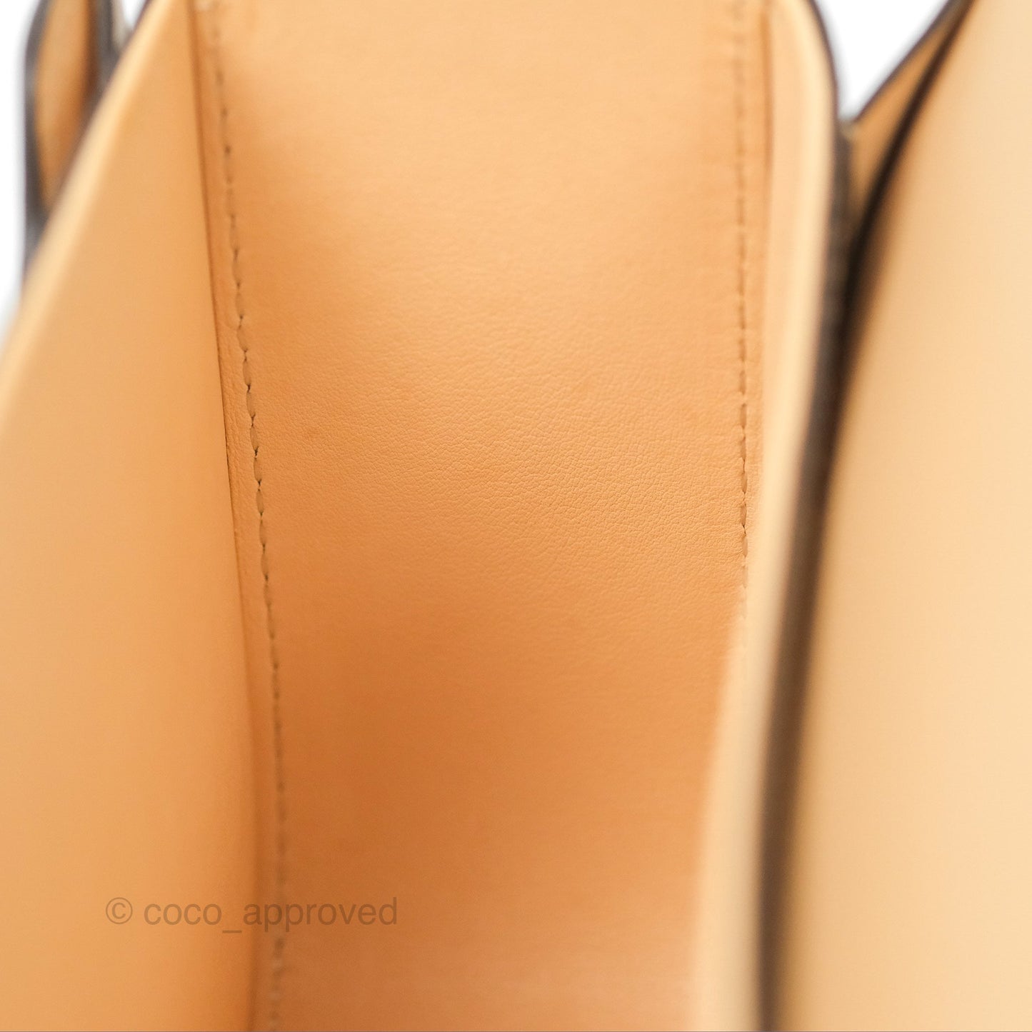 Delvaux Lingot Bag Latte Olen Calfskin