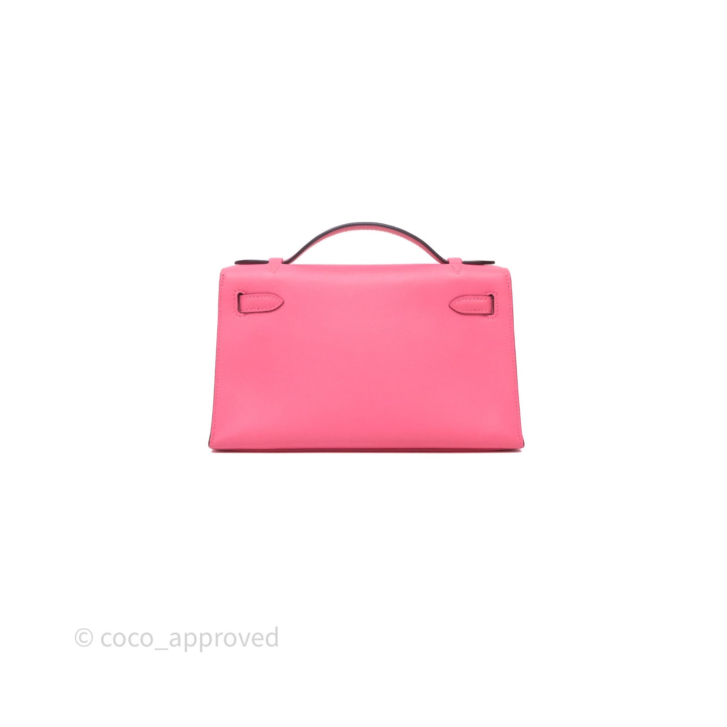 Hermès Kelly Mini Pochette U5 Rose Lipstick Swift Gold Hardware