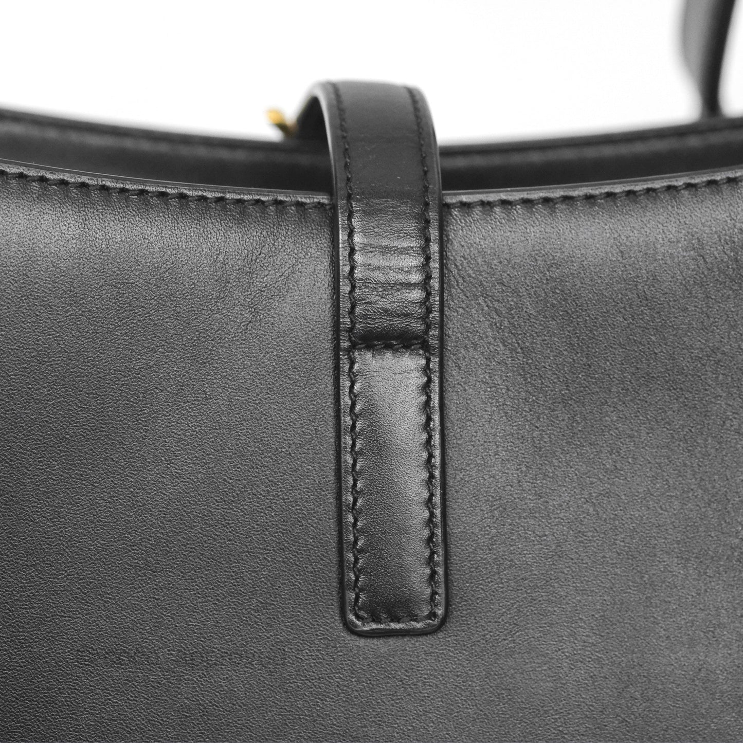 Saint Laurent ‘Le 5 a 7’ Hobo Bag Black Smooth Calfskin