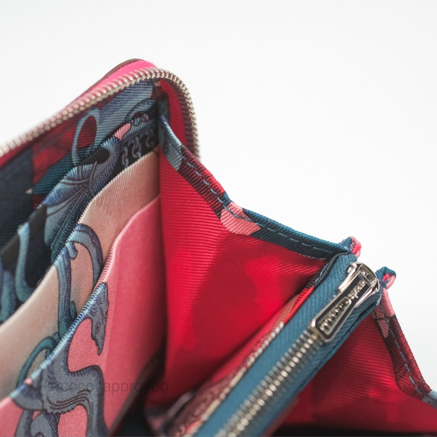 Hermès Silk In Compact Wallet Rose Extreme/ Colvert Epsom