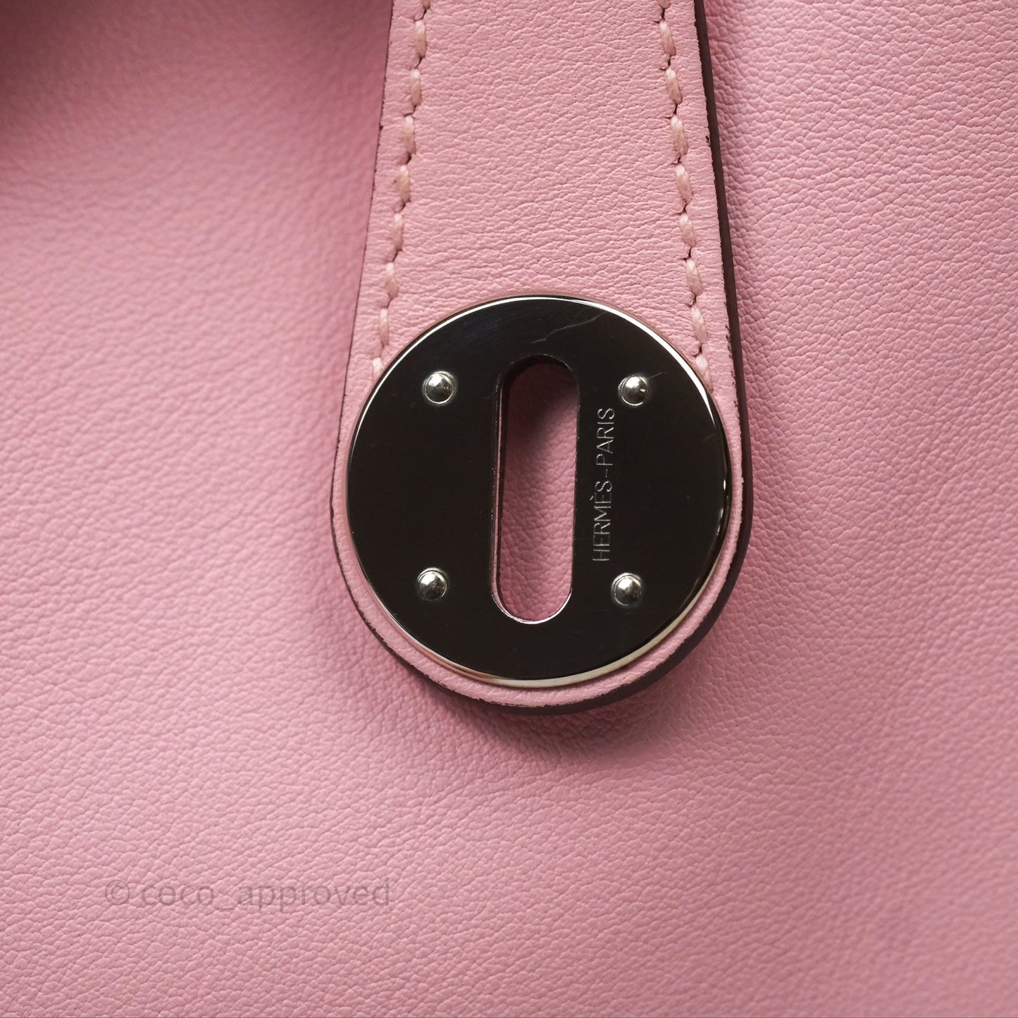 Hermes Lindy 26 Rose Sakura Pink 3Q Swift Palladium Hardware