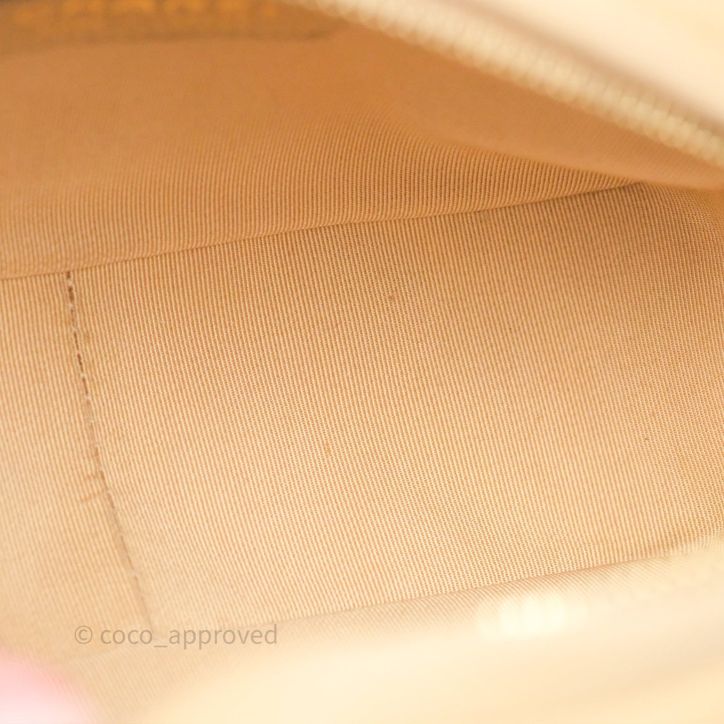 Chanel Coco Vintage Camera Case Beige Calfskin Gold Hardware